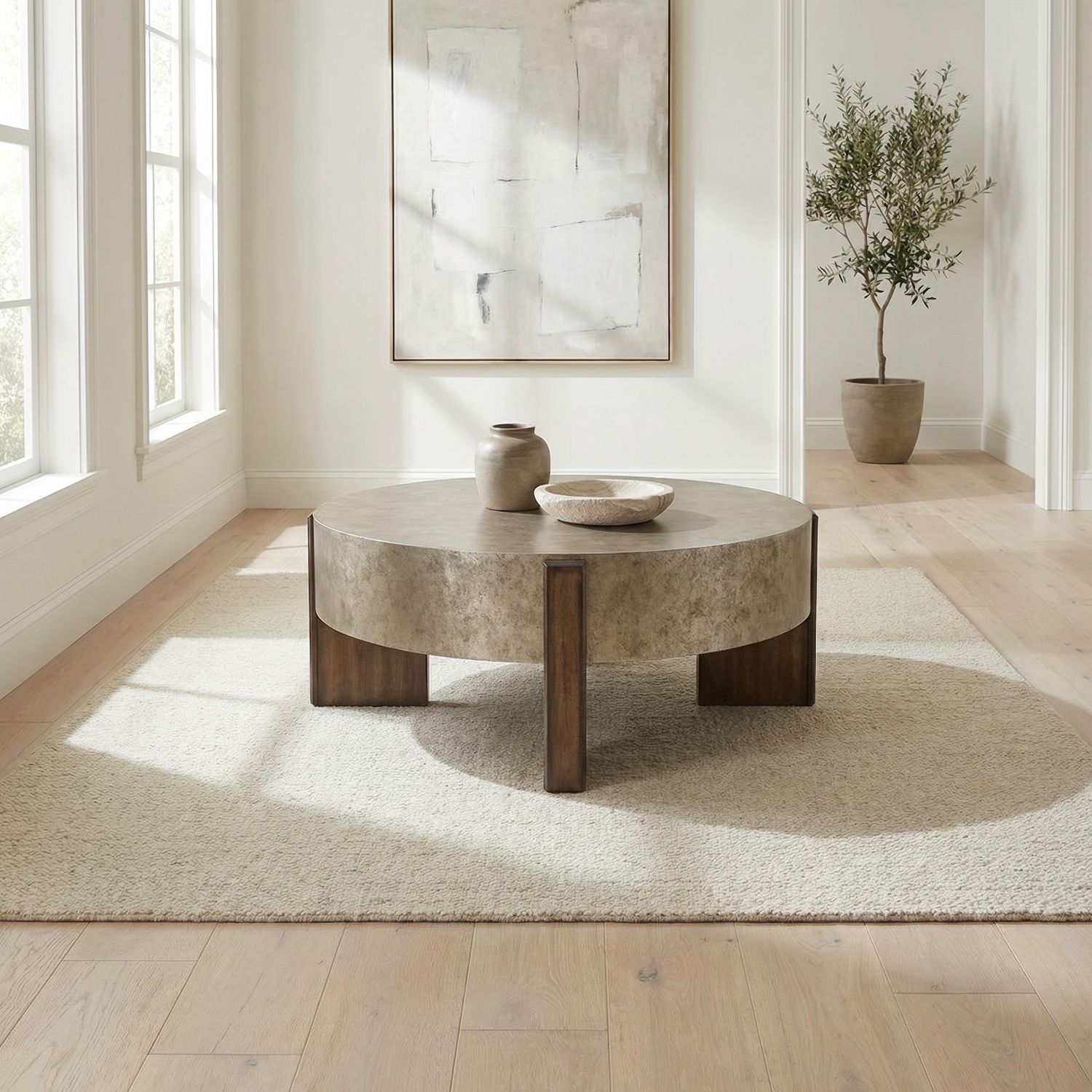 Round Cocktail Table