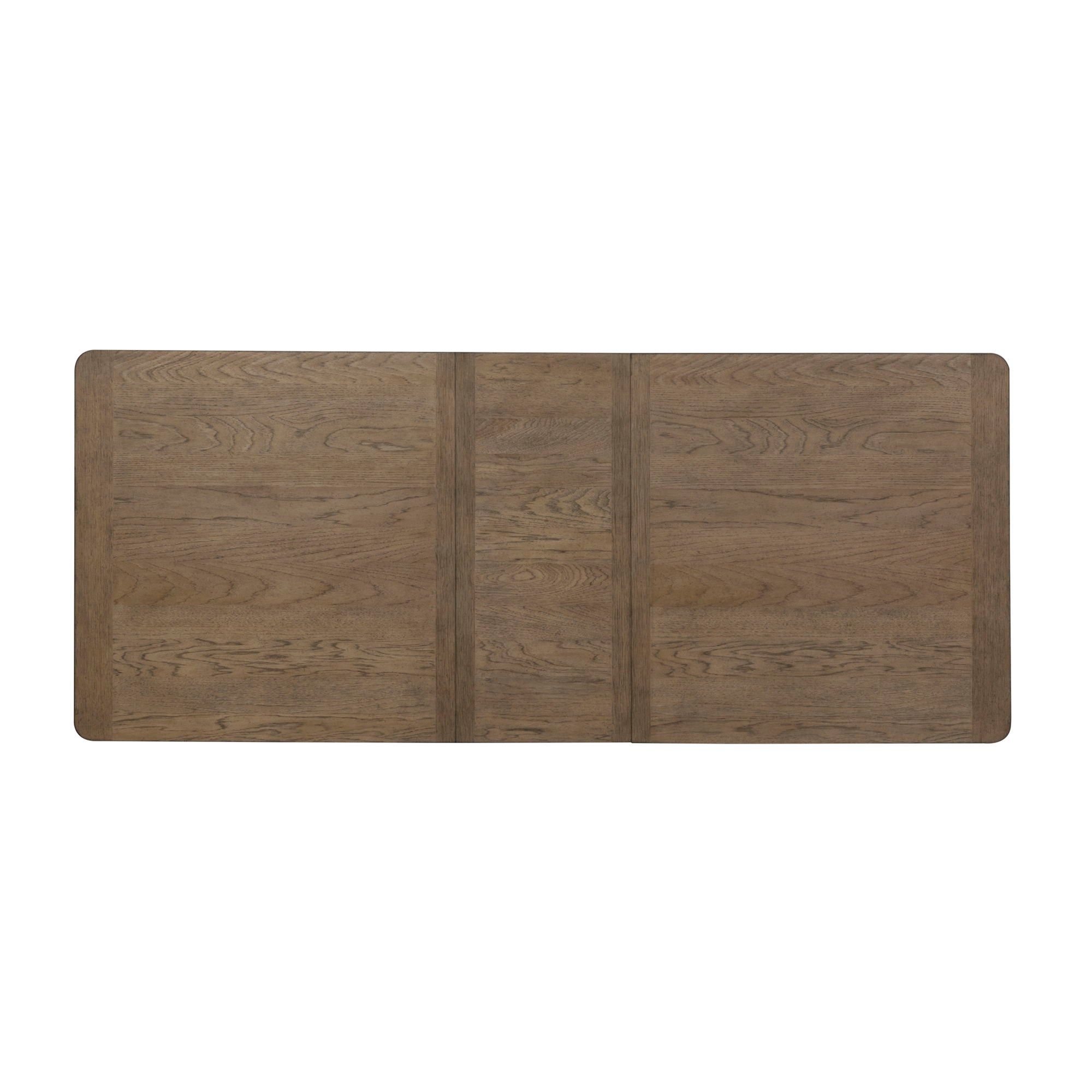 Farmhouse Reimagined - Trestle Table - Antique White / Chestnut Tops