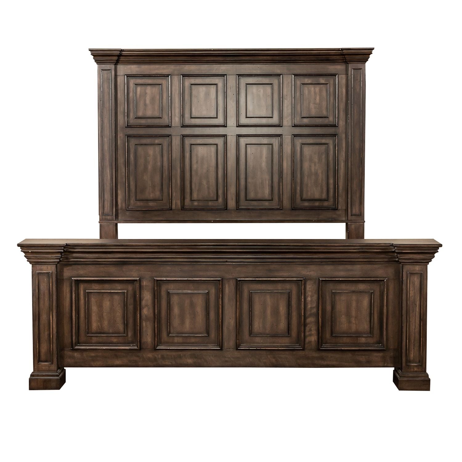 King California Panel Bed