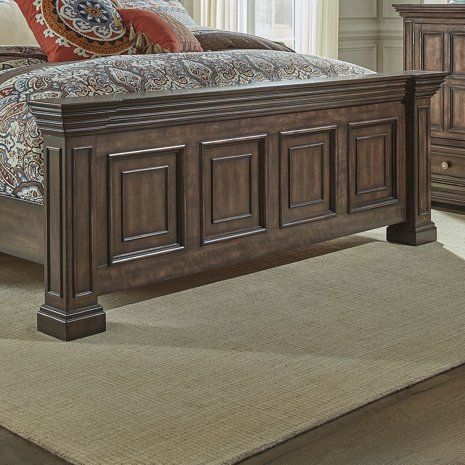 King Mansion Footboard