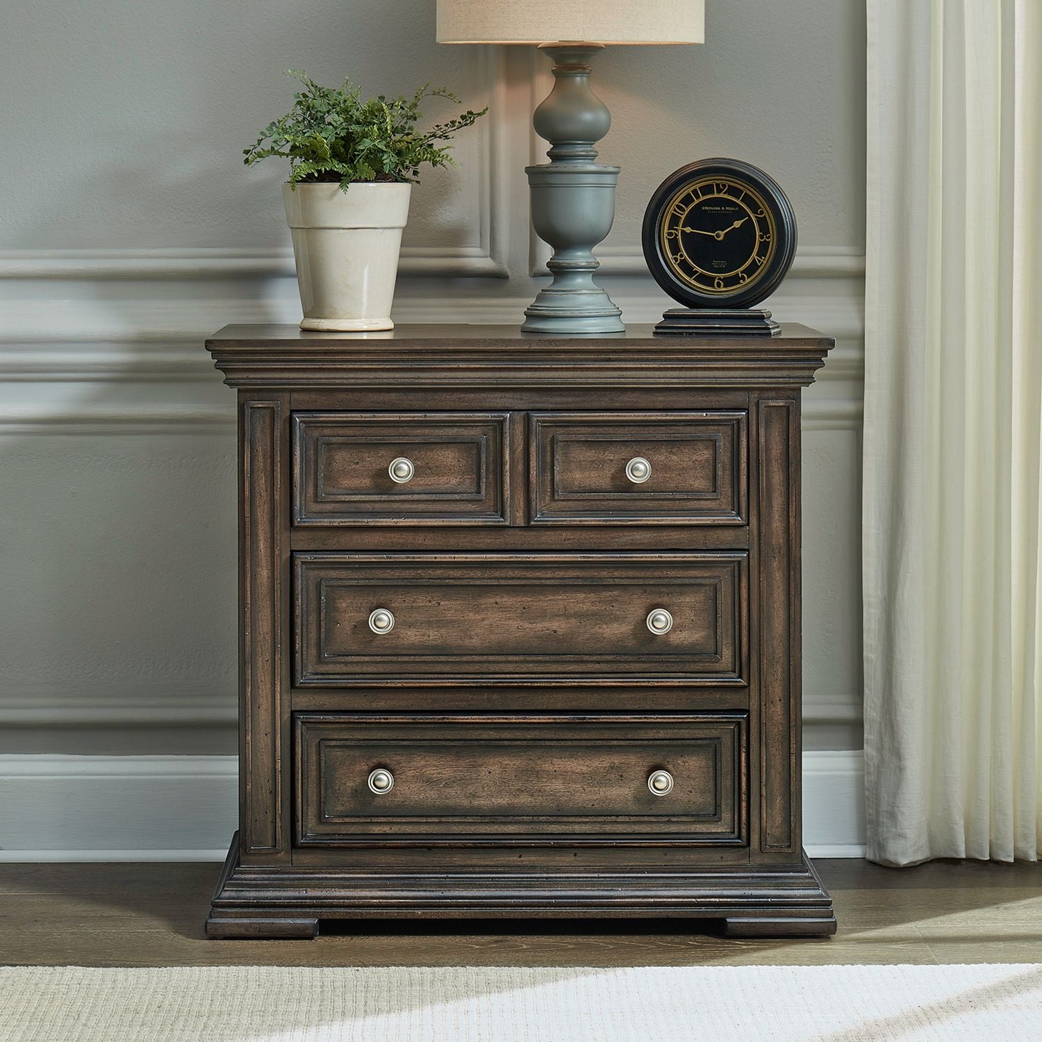 Bedside Chest w/ Charging Station