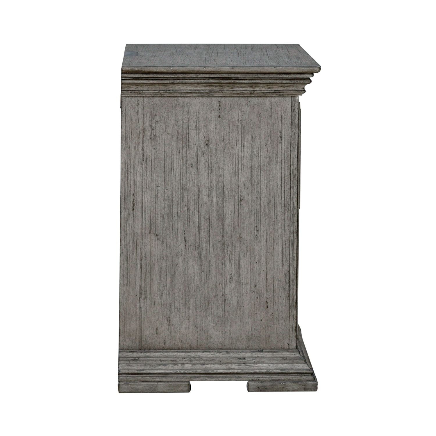 2 Drawer Night Stand w/ Charging Station