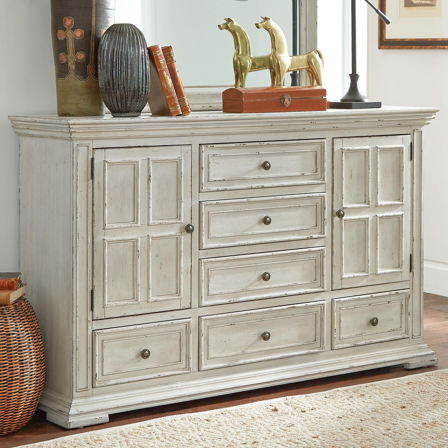 2 Door 6 Drawer Dresser