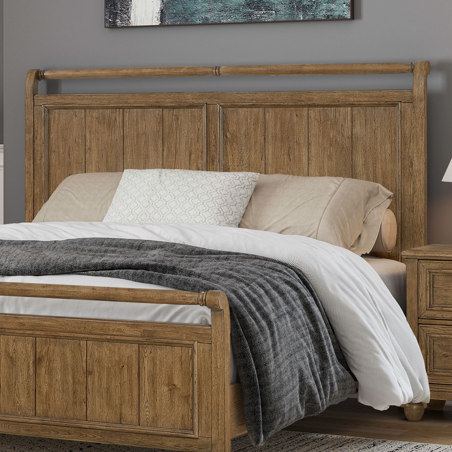Queen Sleigh Headboard
