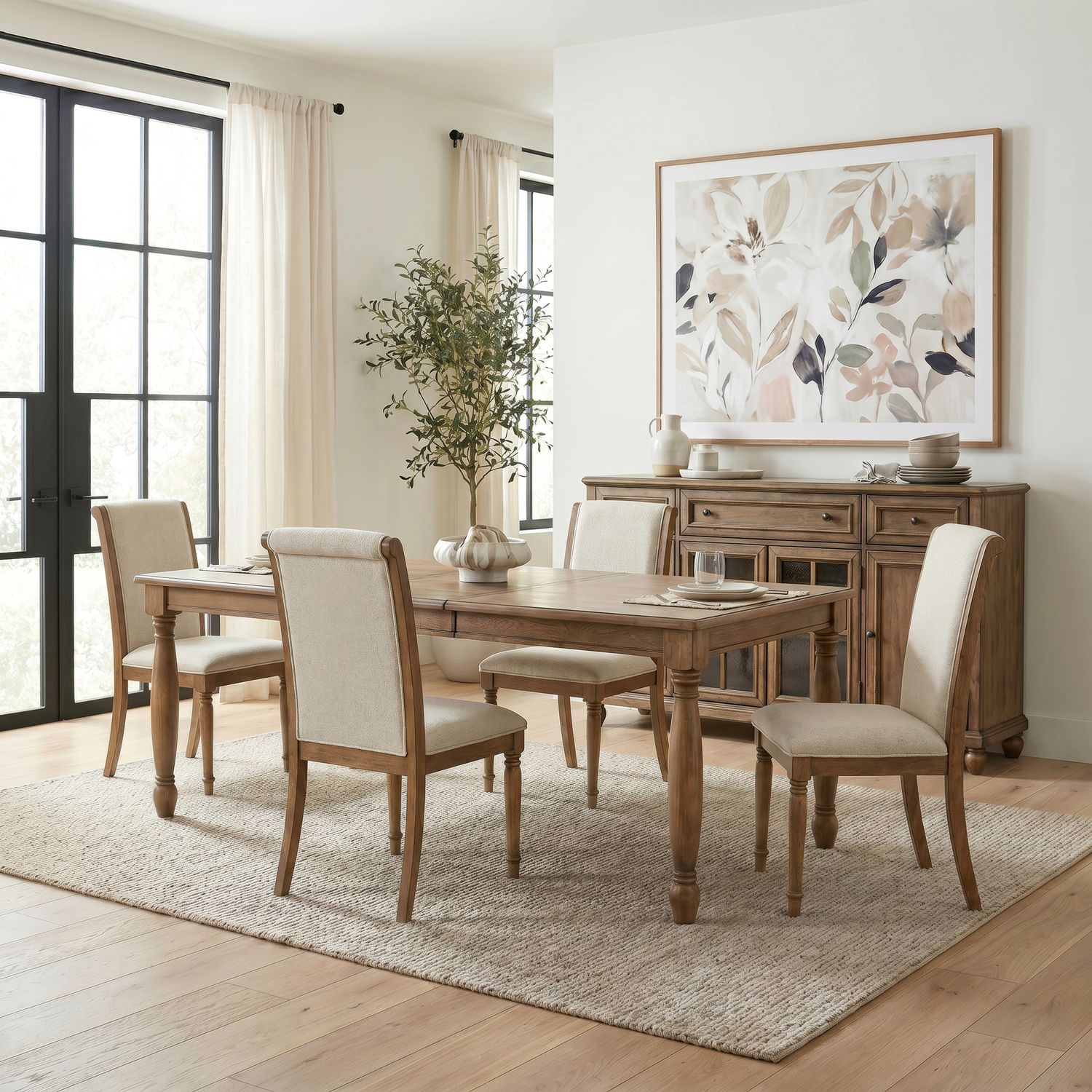 Opt 5 Piece Rectangular Table Set