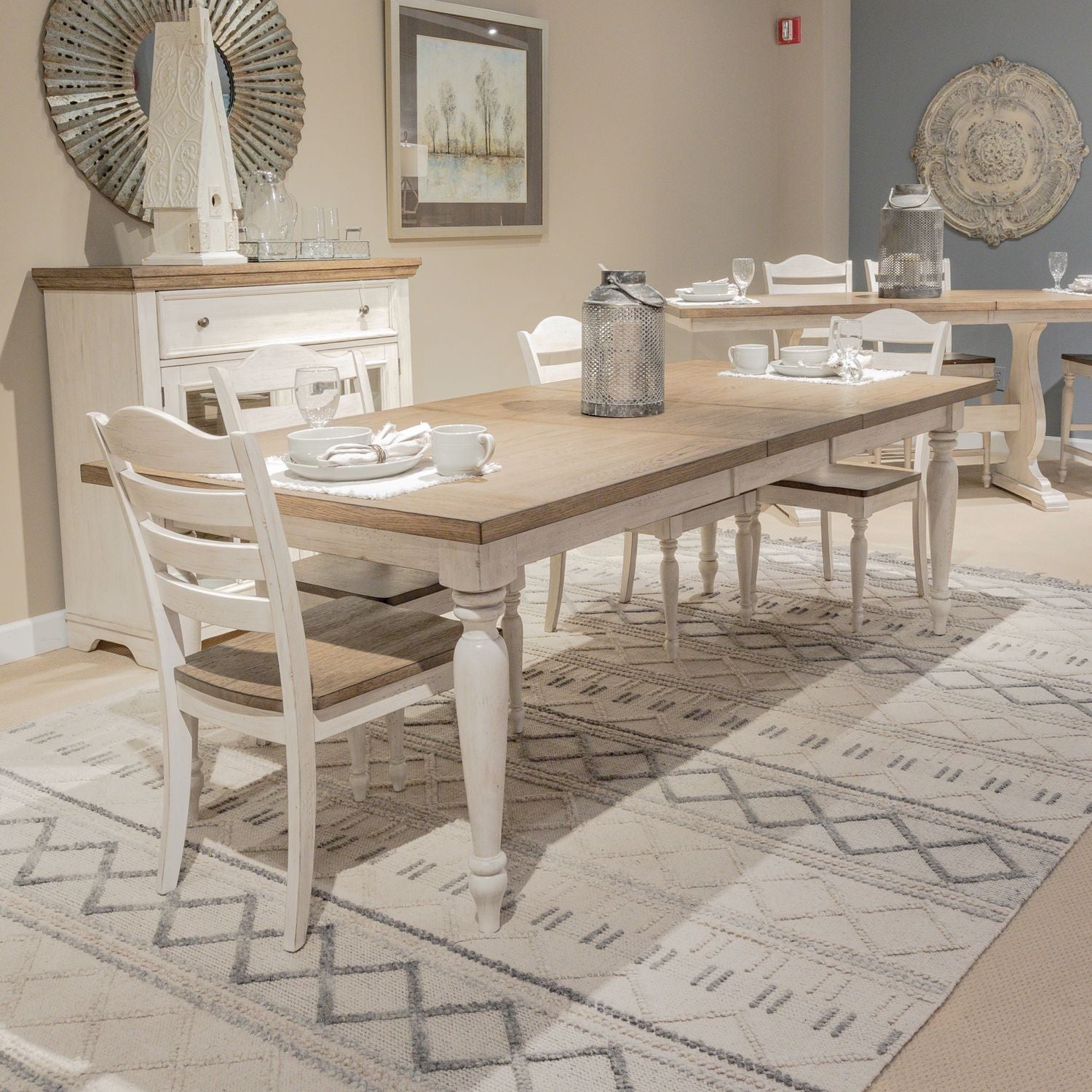 5 Piece Rectangular Table Set