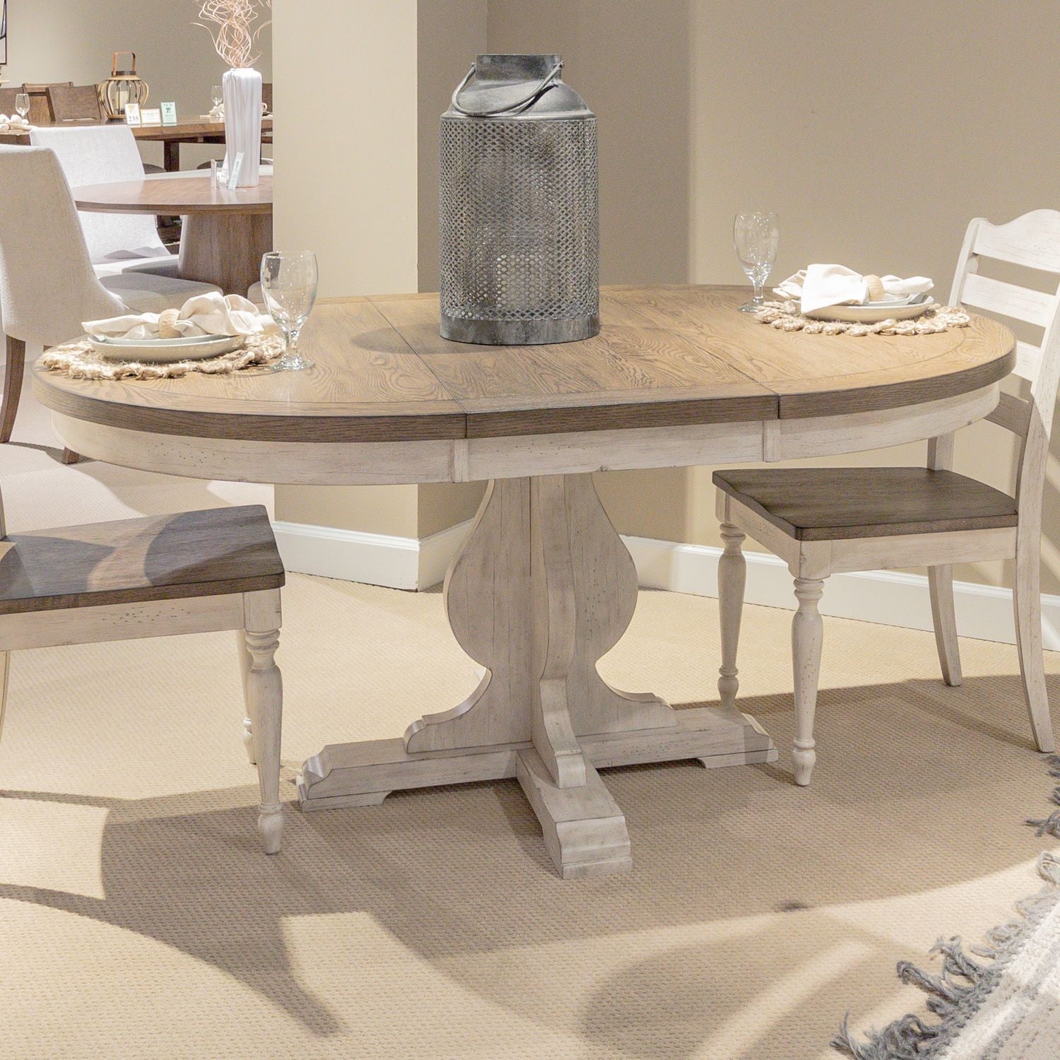 Single Pedestal Table