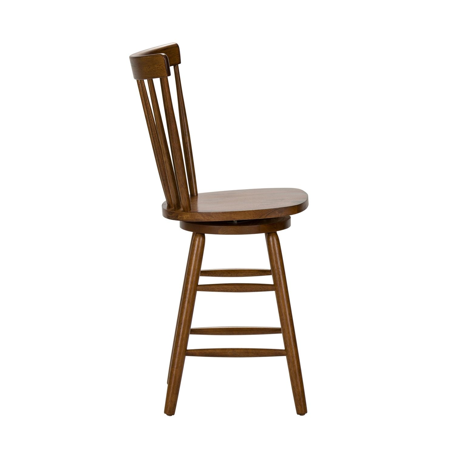 24 Inch Swivel Counter Chair - Tobacco