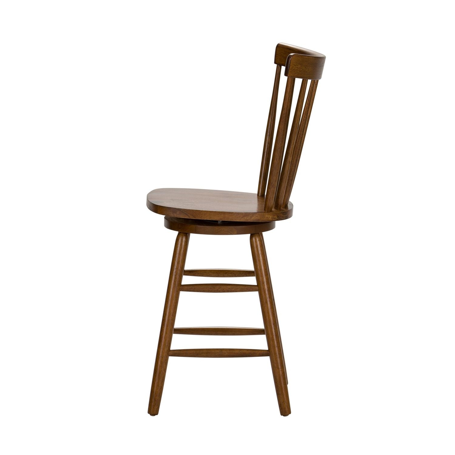 24 Inch Swivel Counter Chair - Tobacco