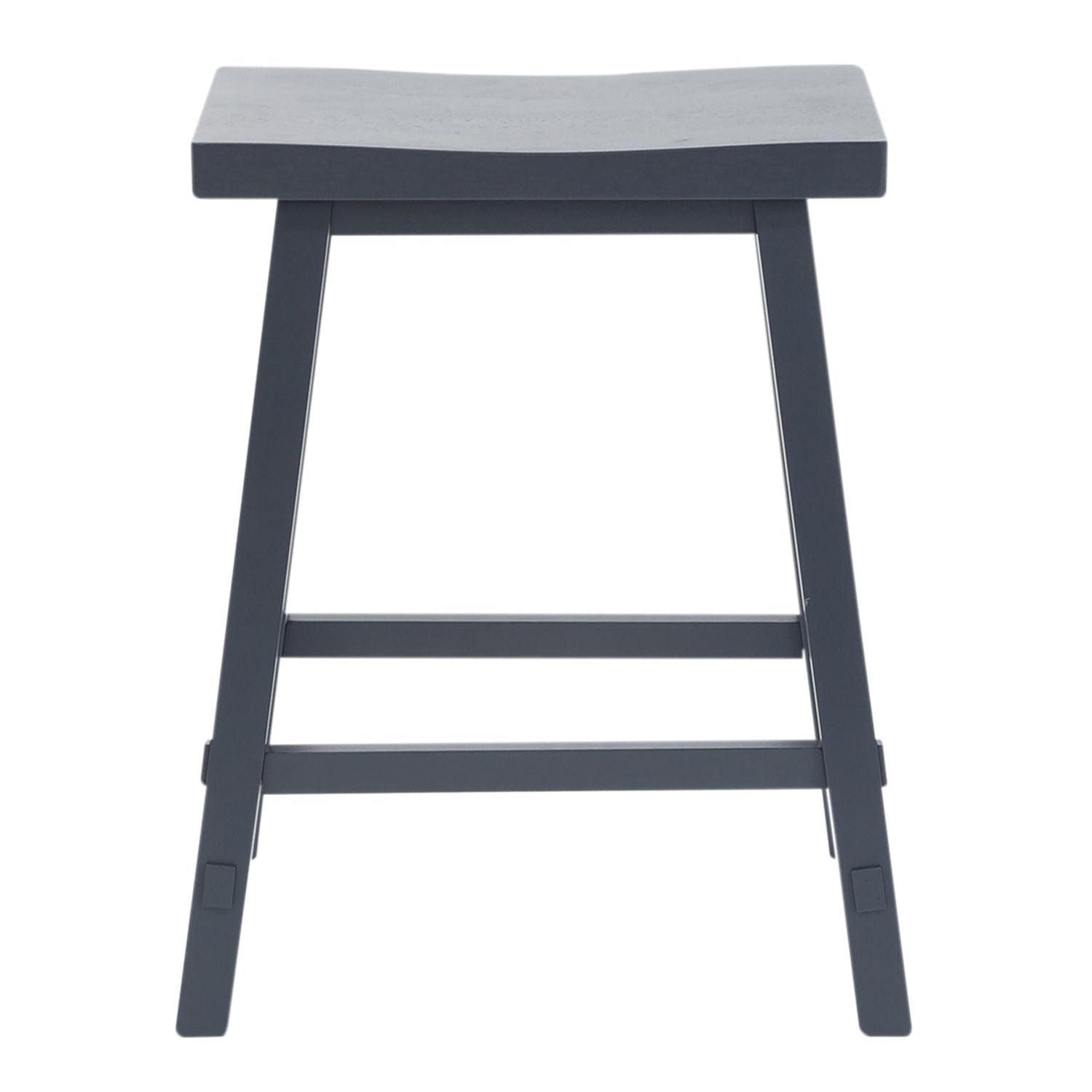 24 Inch Sawhorse Counter Stool- Navy