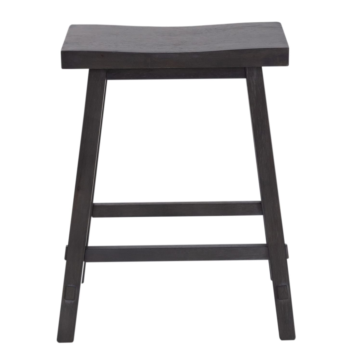 24 Inch Sawhorse Counter Stool - Slate