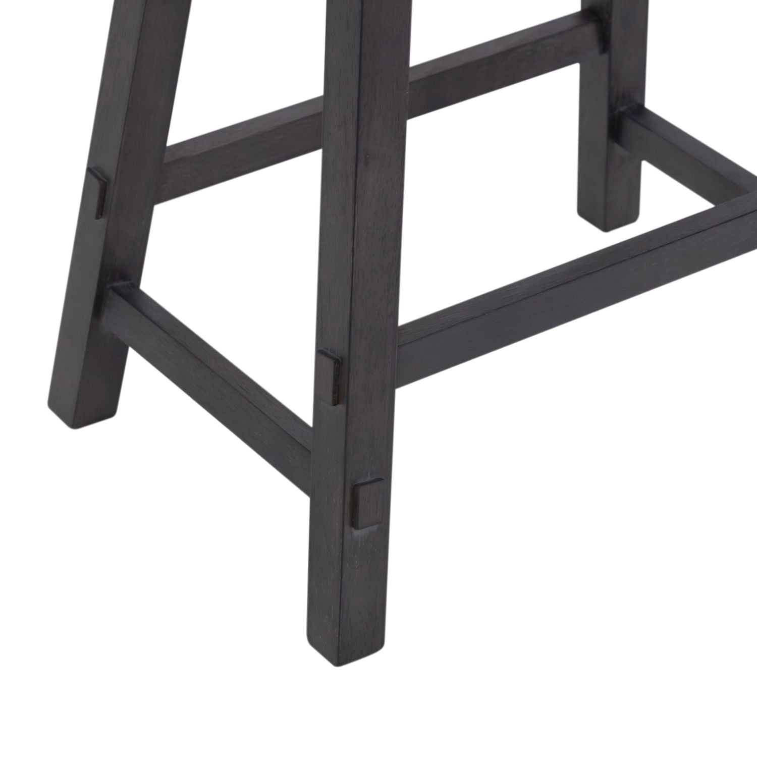 24 Inch Sawhorse Counter Stool - Slate