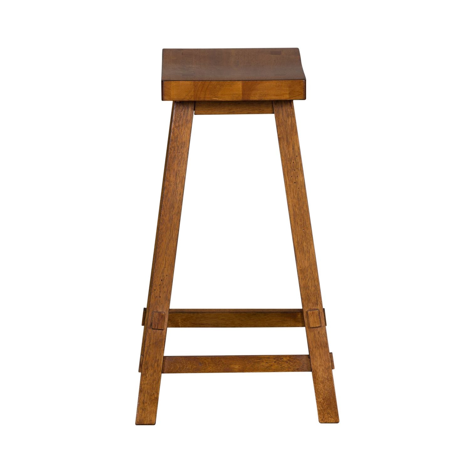 24 Inch Sawhorse Counter Stool - Tobacco (RTA)