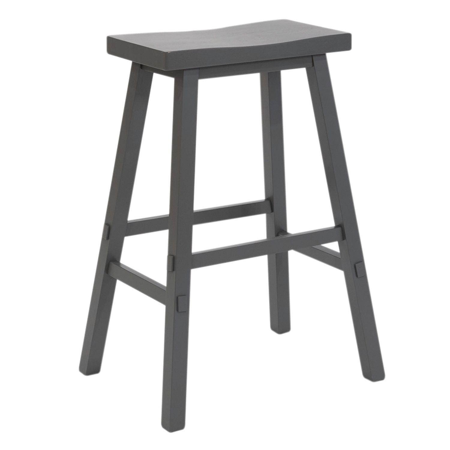 30 Inch Sawhorse Stool- Gray