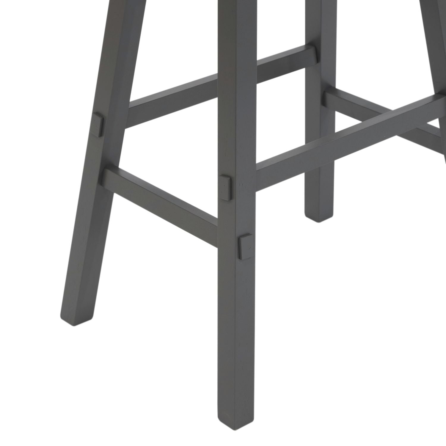 30 Inch Sawhorse Stool- Gray
