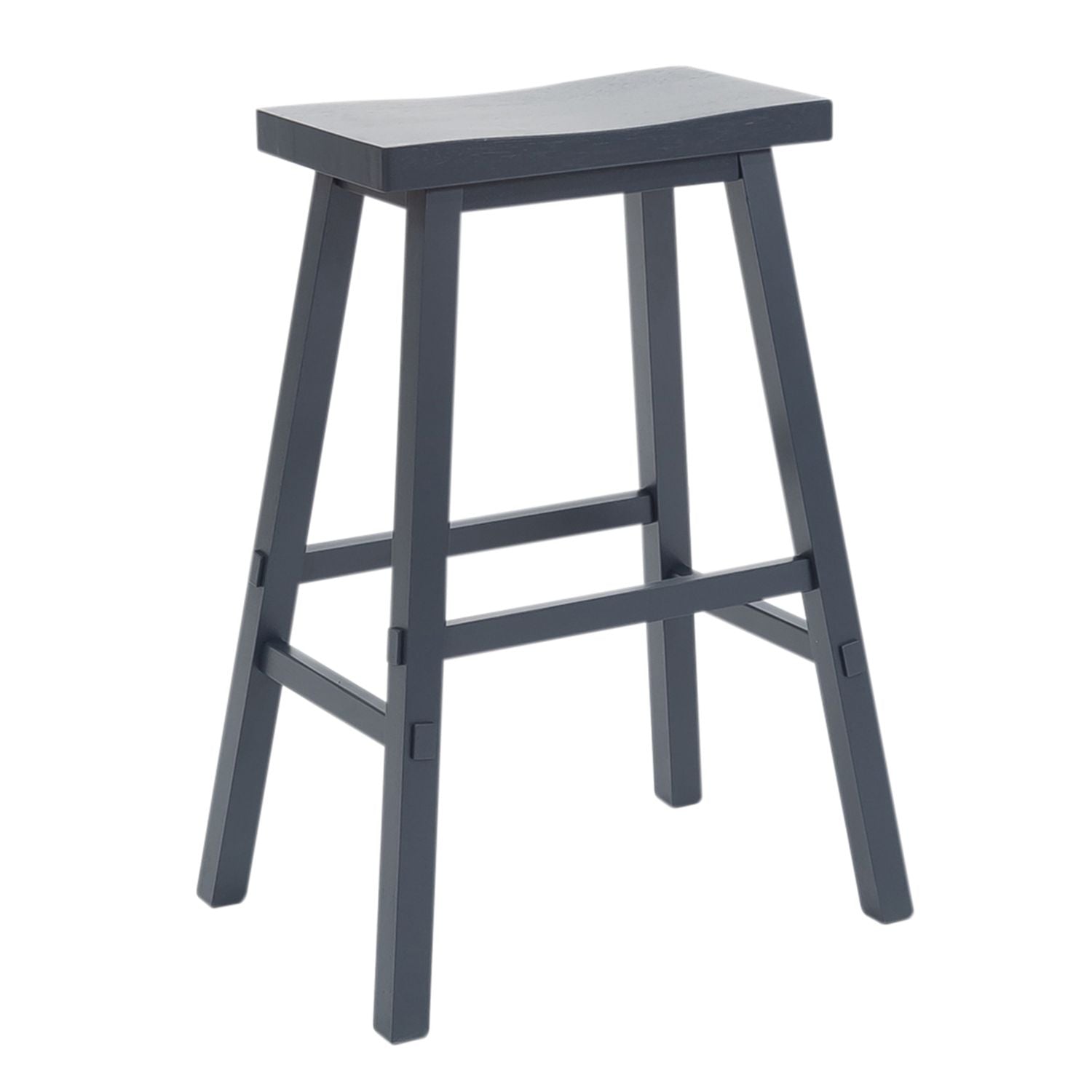 30 Inch Sawhorse Stool- Navy