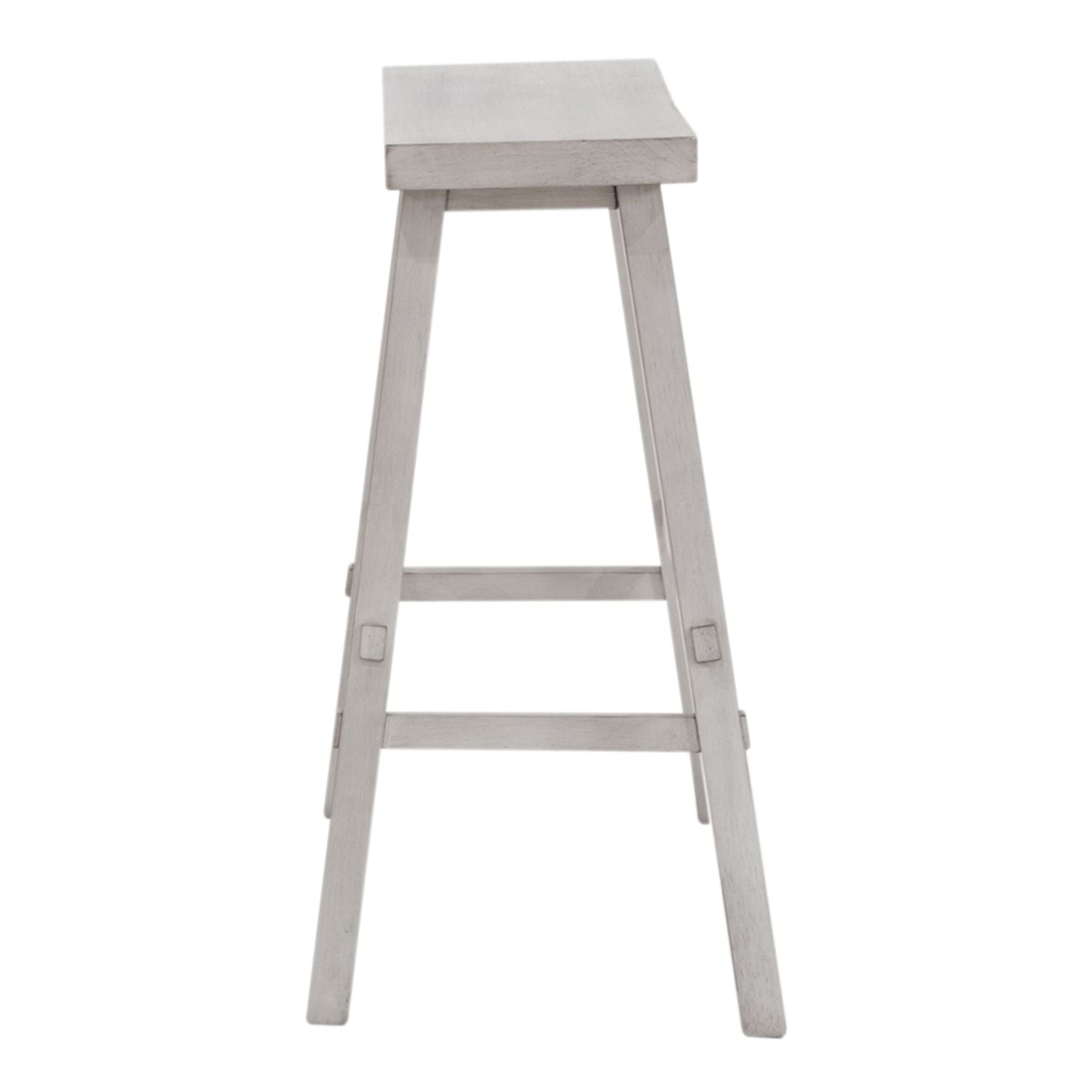 30 Inch Sawhorse Stool- White