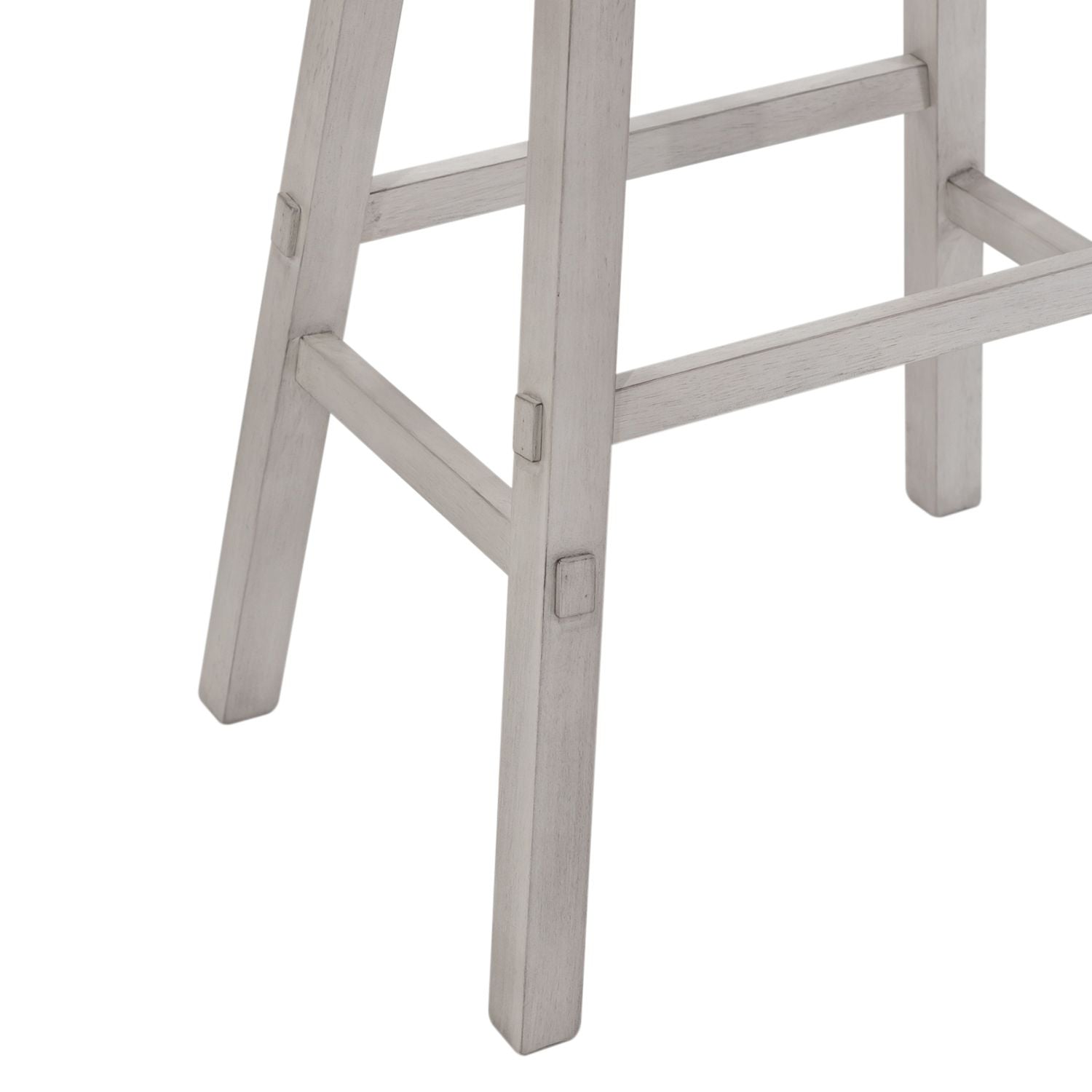 30 Inch Sawhorse Stool- White