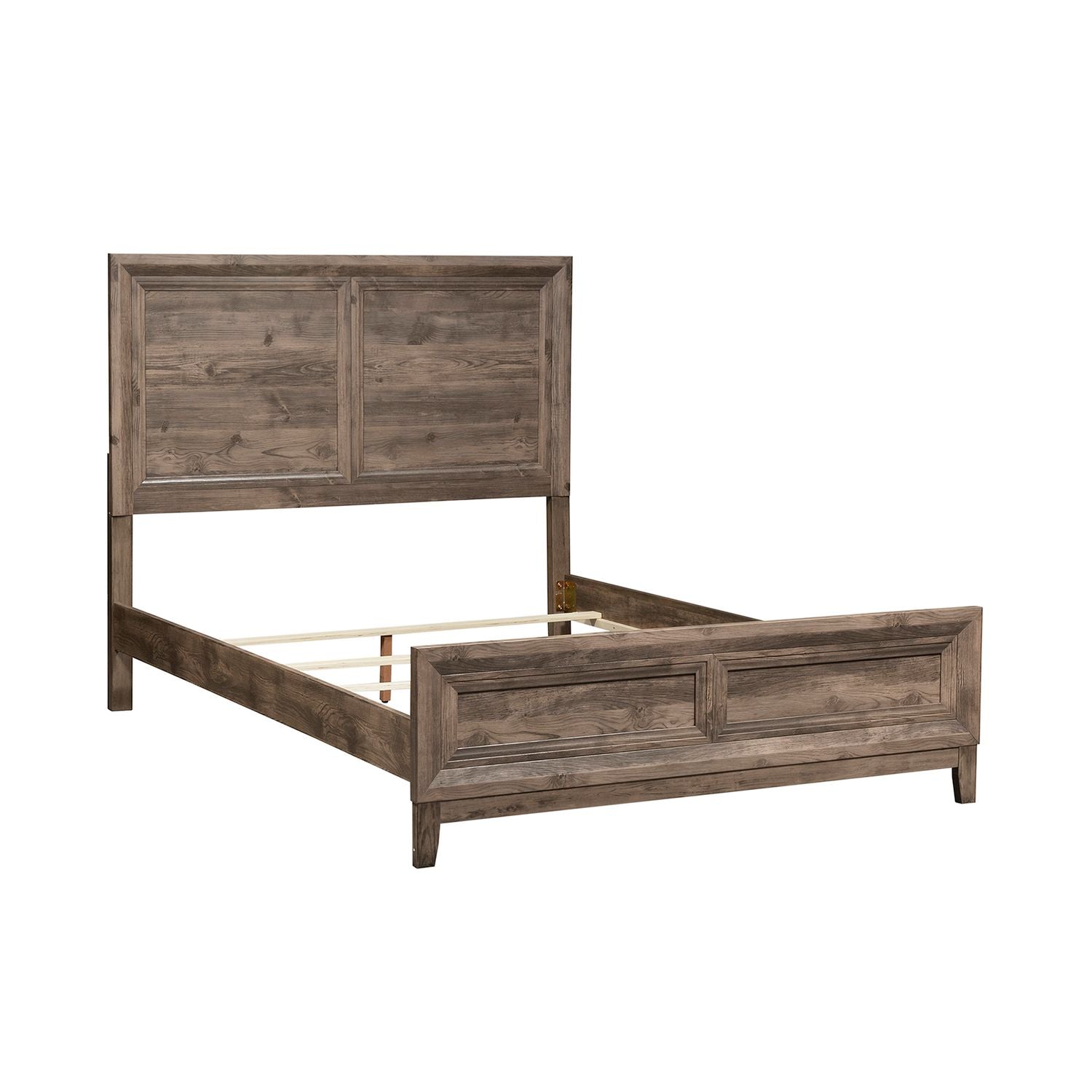 King Panel Bed, Dresser & Mirror, Night Stand