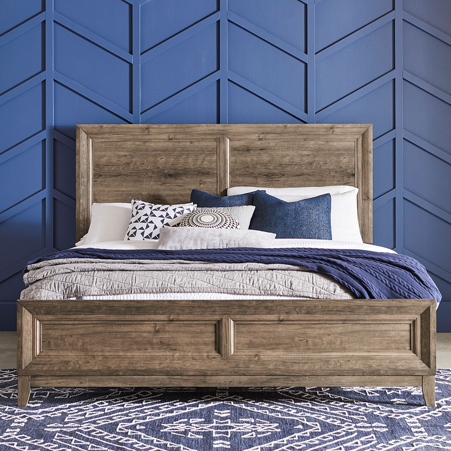 Queen Panel Bed