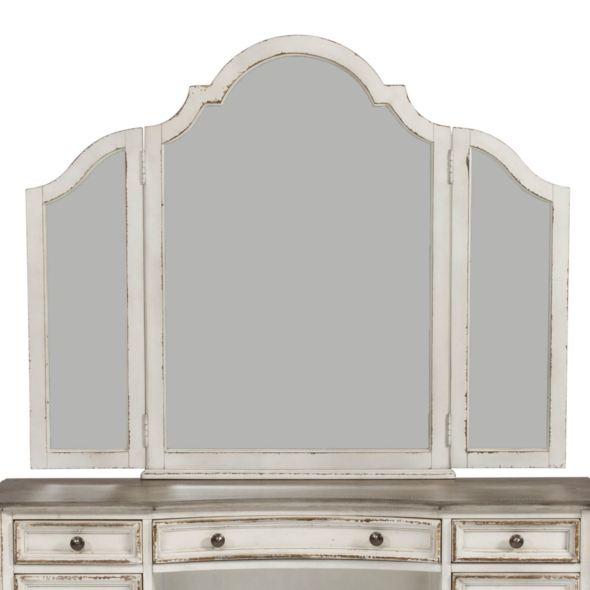 Magnolia Manor - Vanity Mirror - Antique White