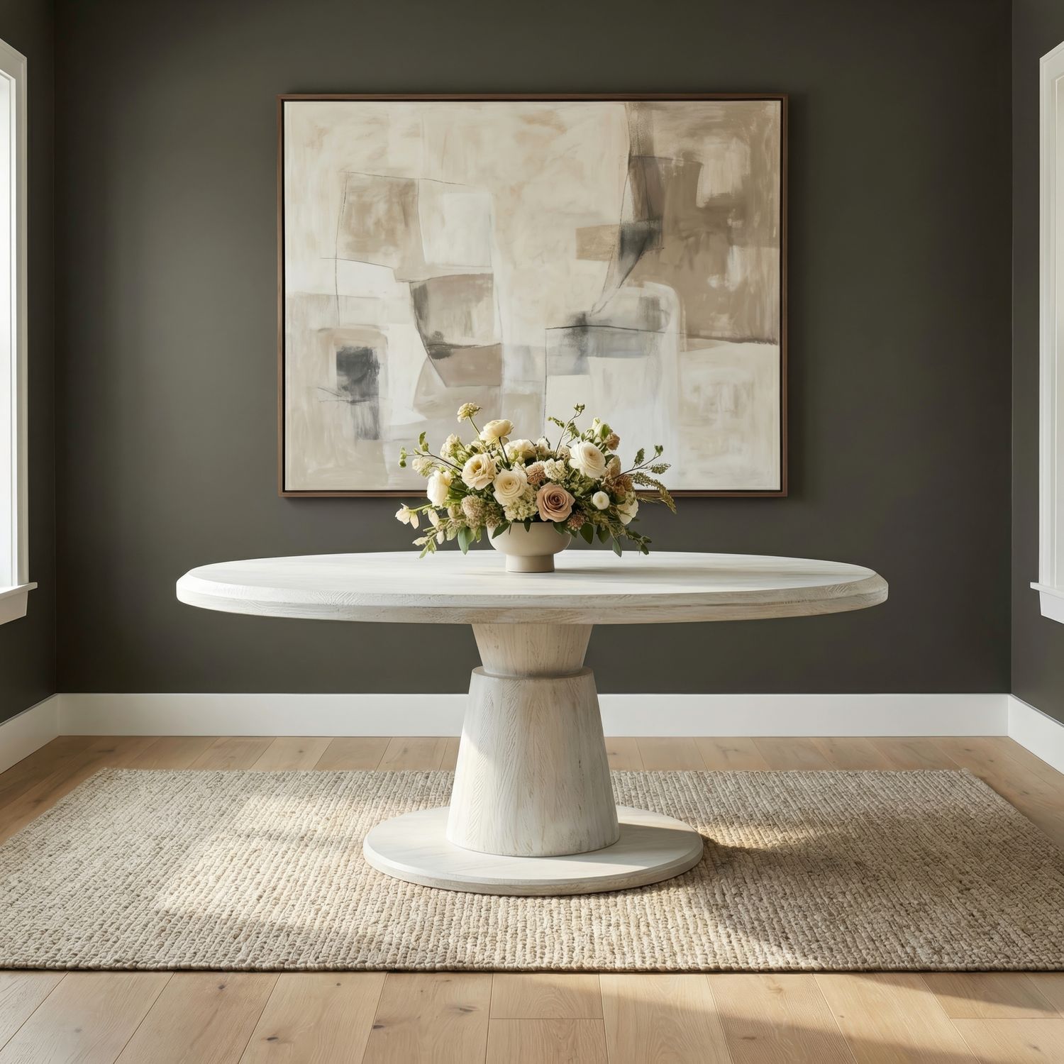 Round Pedestal Table Top
