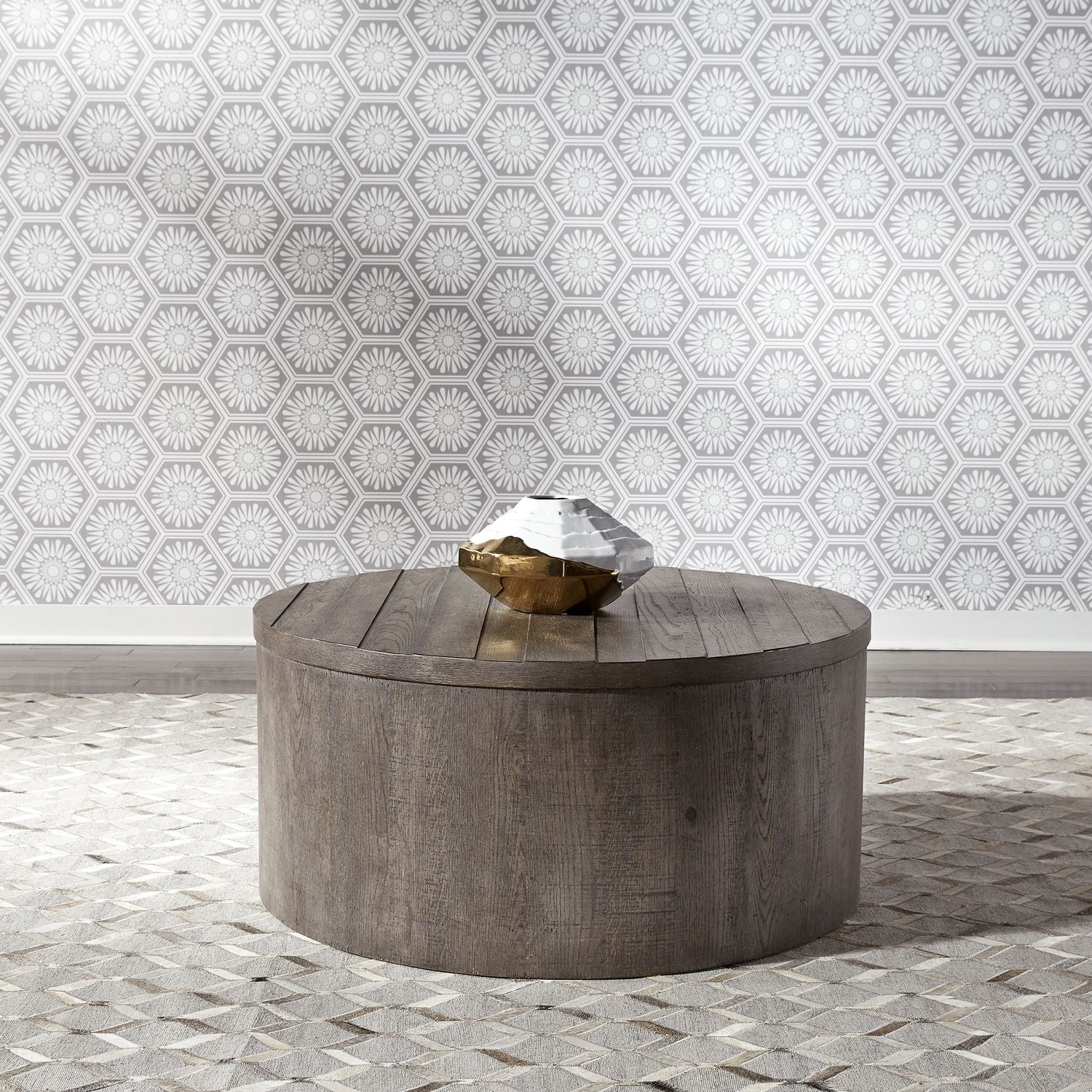 Drum Cocktail Table