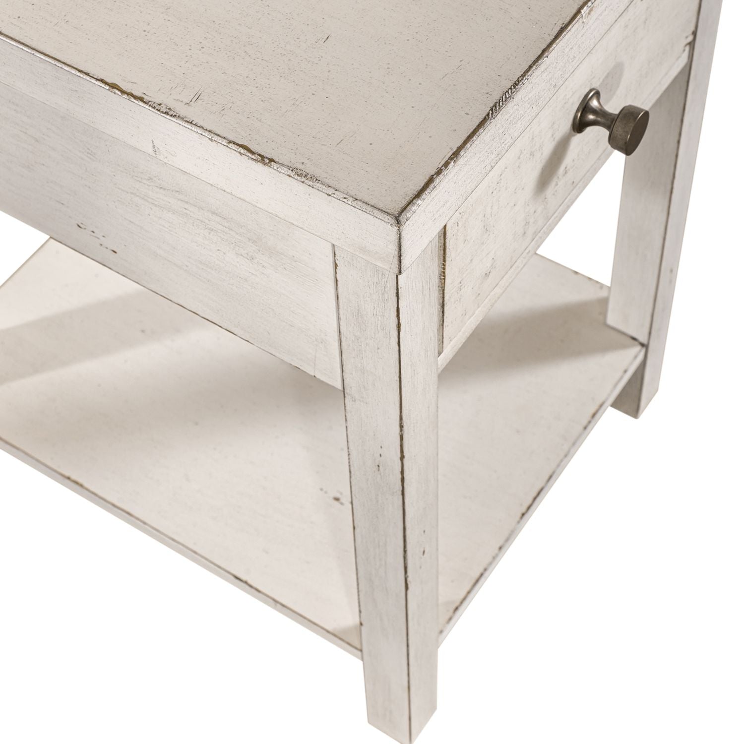 Drawer Chair Side Table