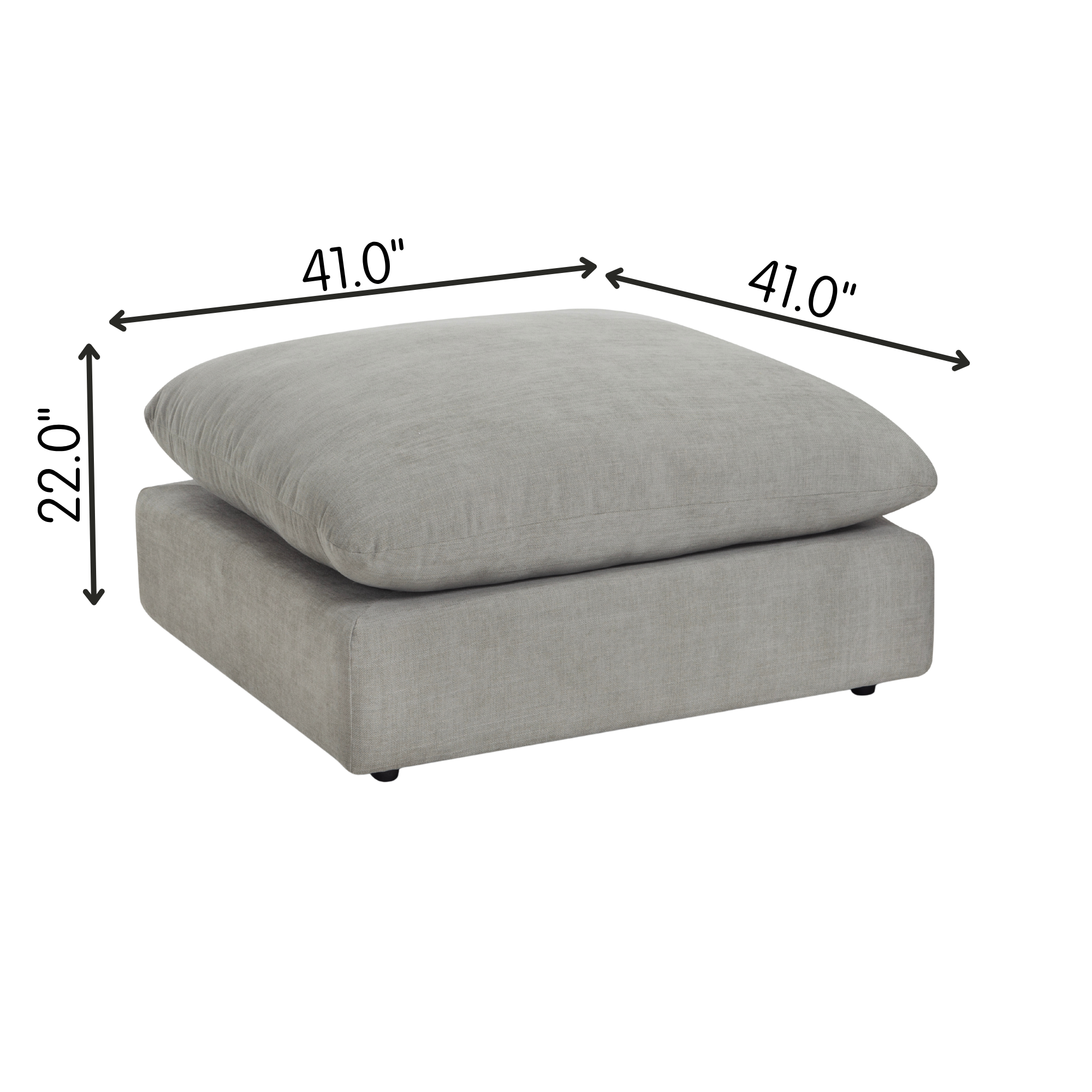 Willow Modular Ottoman