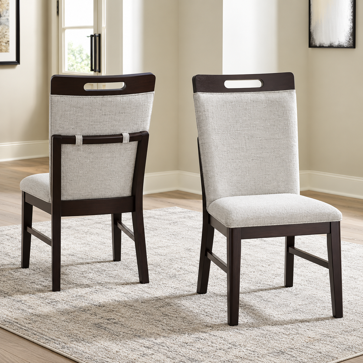 Tessa Upholstered Dining Side Chair (2/CN)