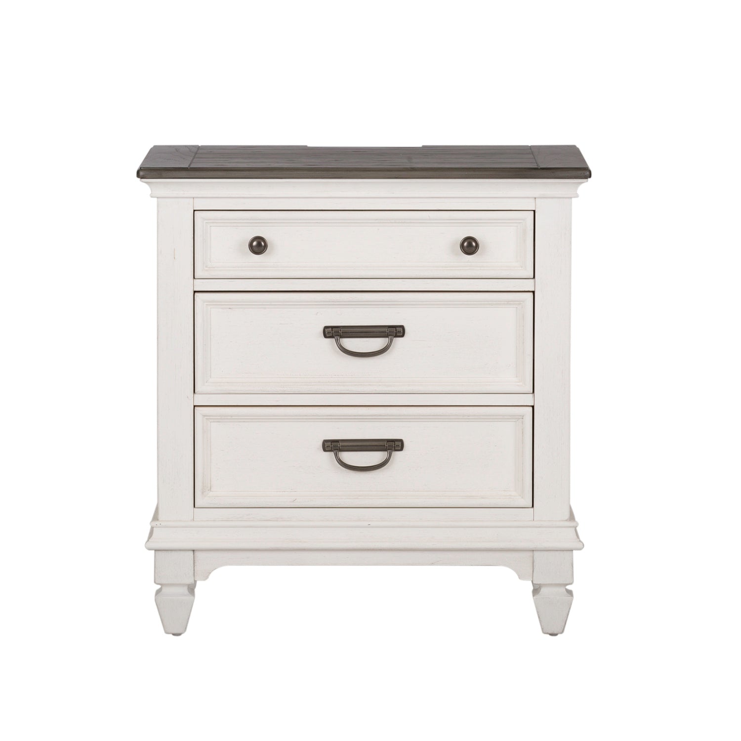 Allyson Park Nightstand with Charging Station