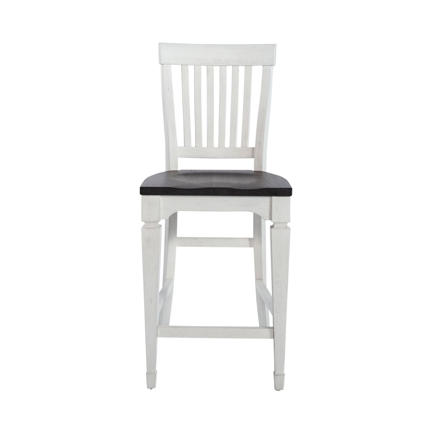 Counter Height Slat Back Chair