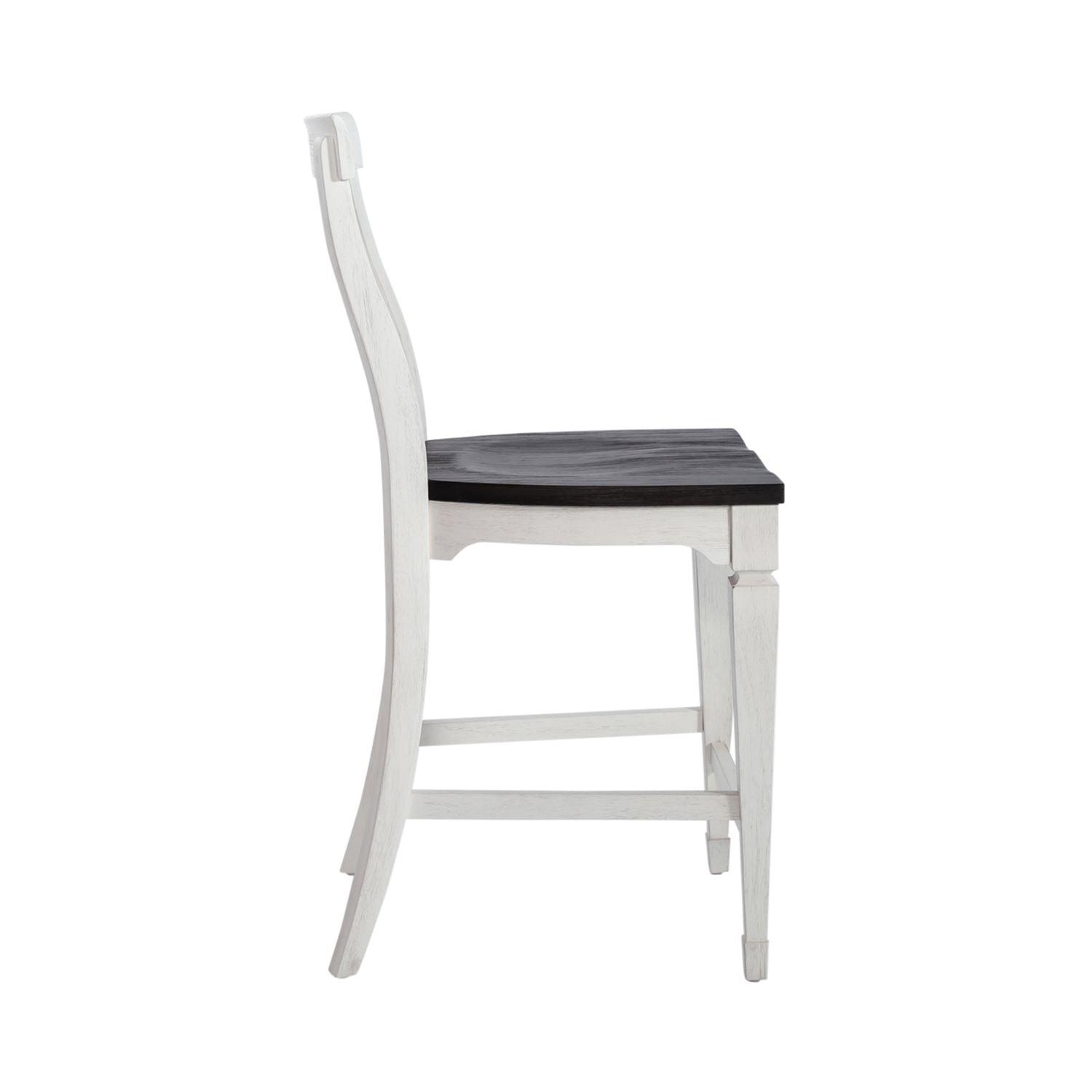 Counter Height Slat Back Chair