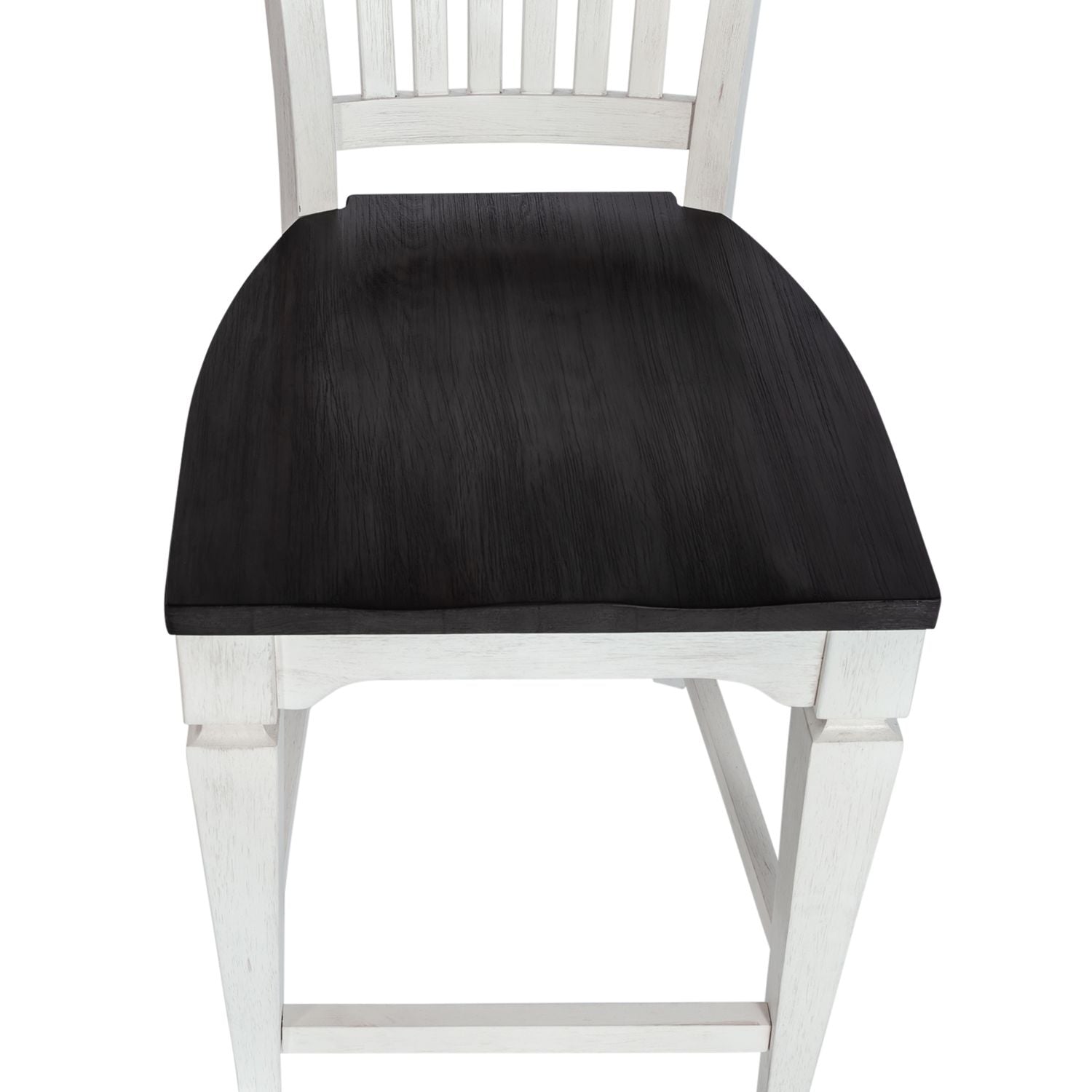 Counter Height Slat Back Chair
