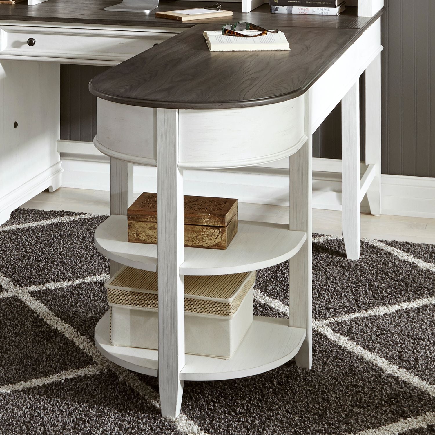 L Writing Desk Top