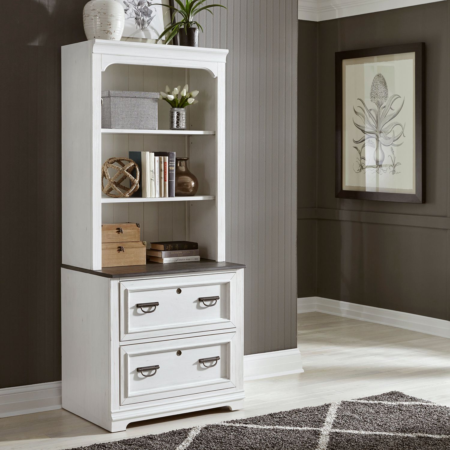 Bunching Lateral File Hutch