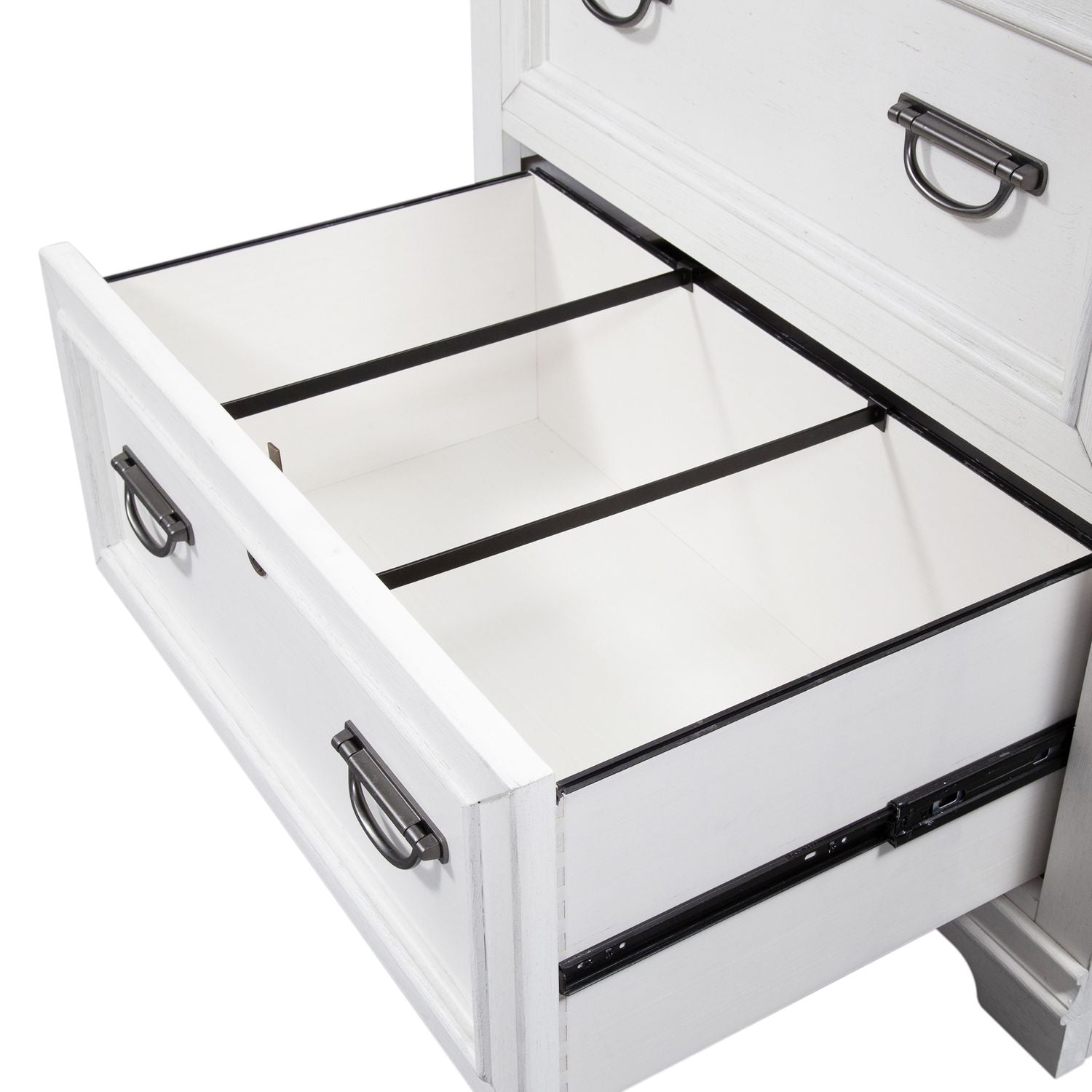 Bunching Lateral File Cabinet