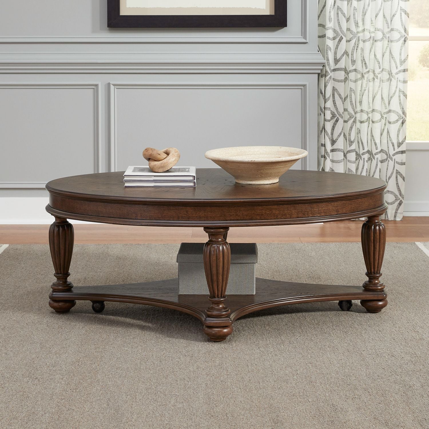 Oval Cocktail Table
