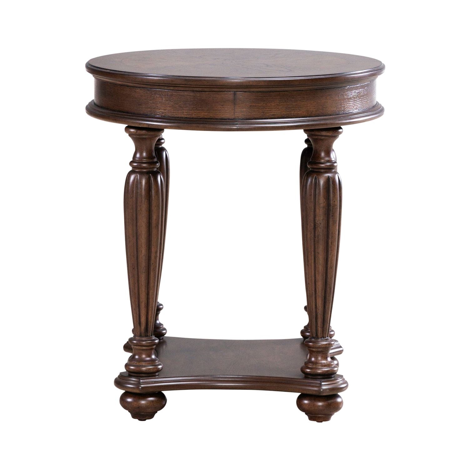 Oval End Table