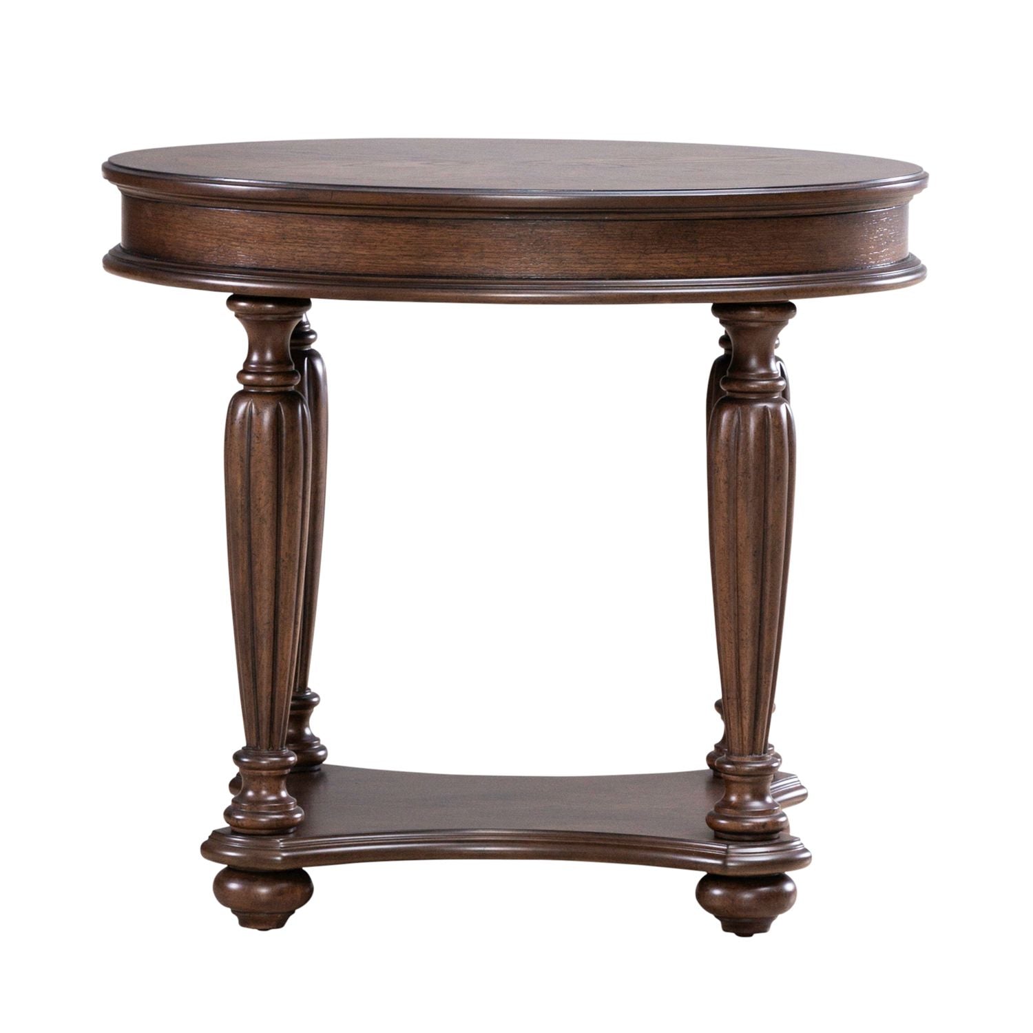 Oval End Table