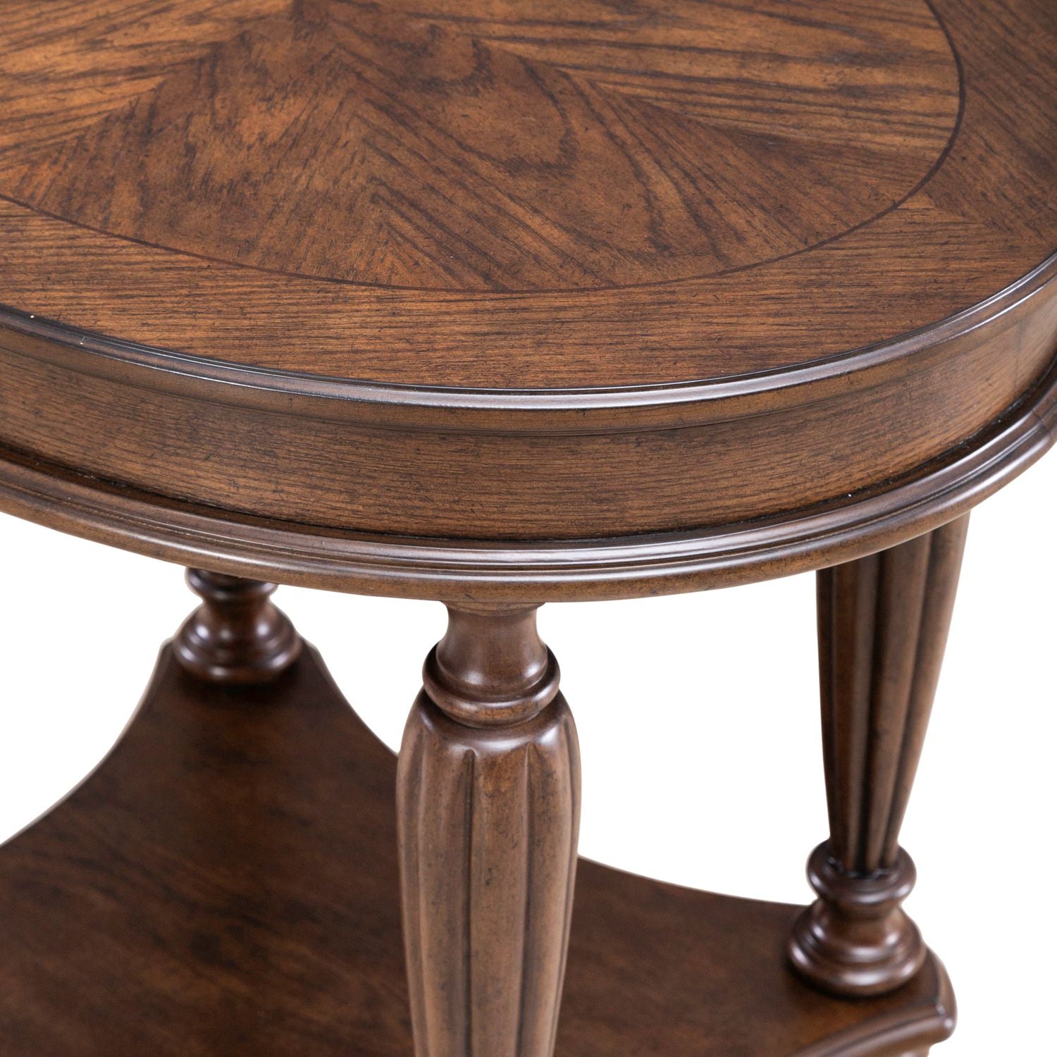 Oval End Table