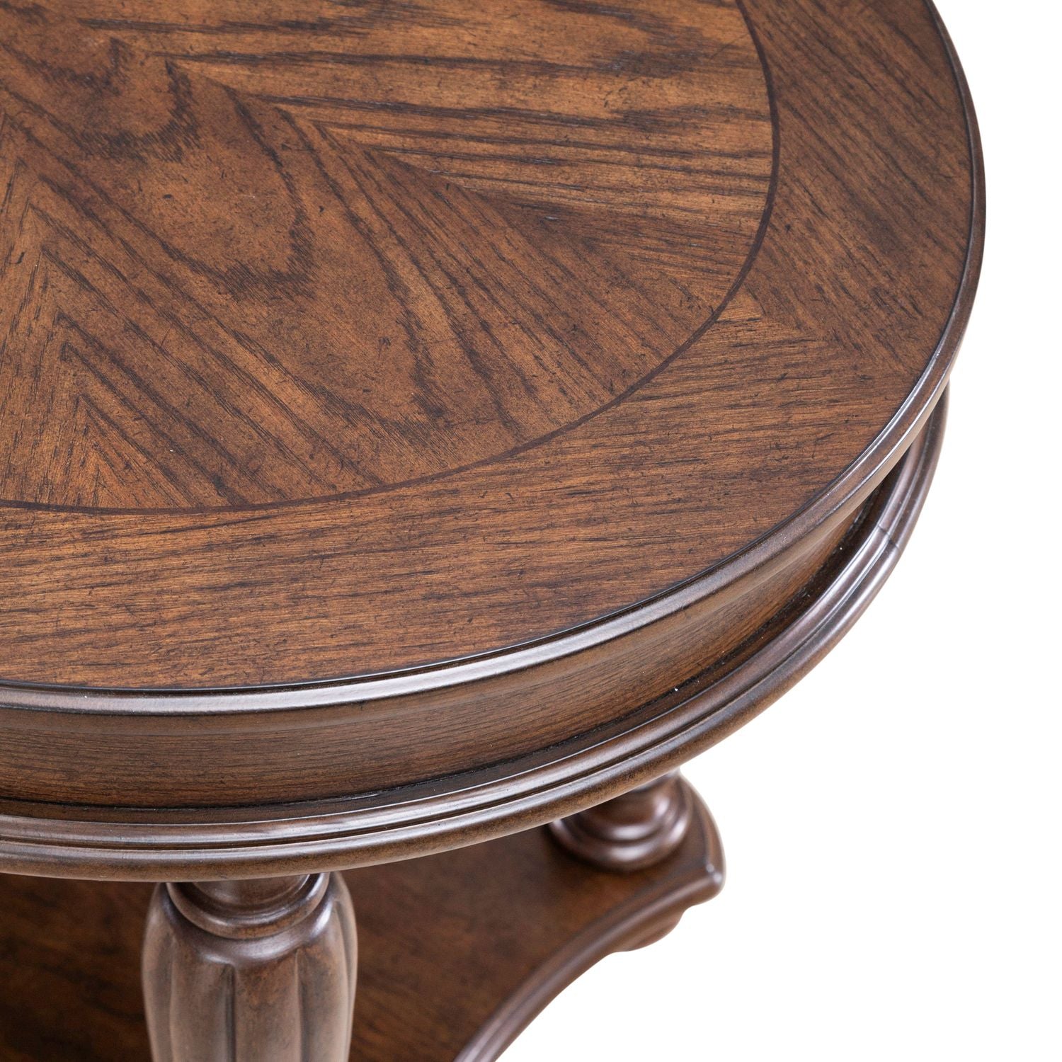 Oval End Table
