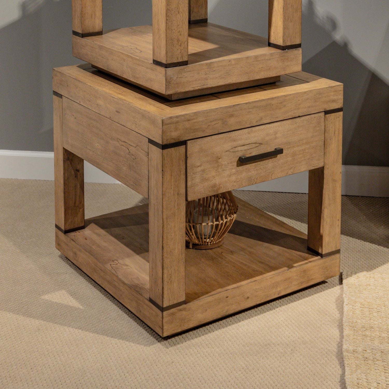 Drawer End Table
