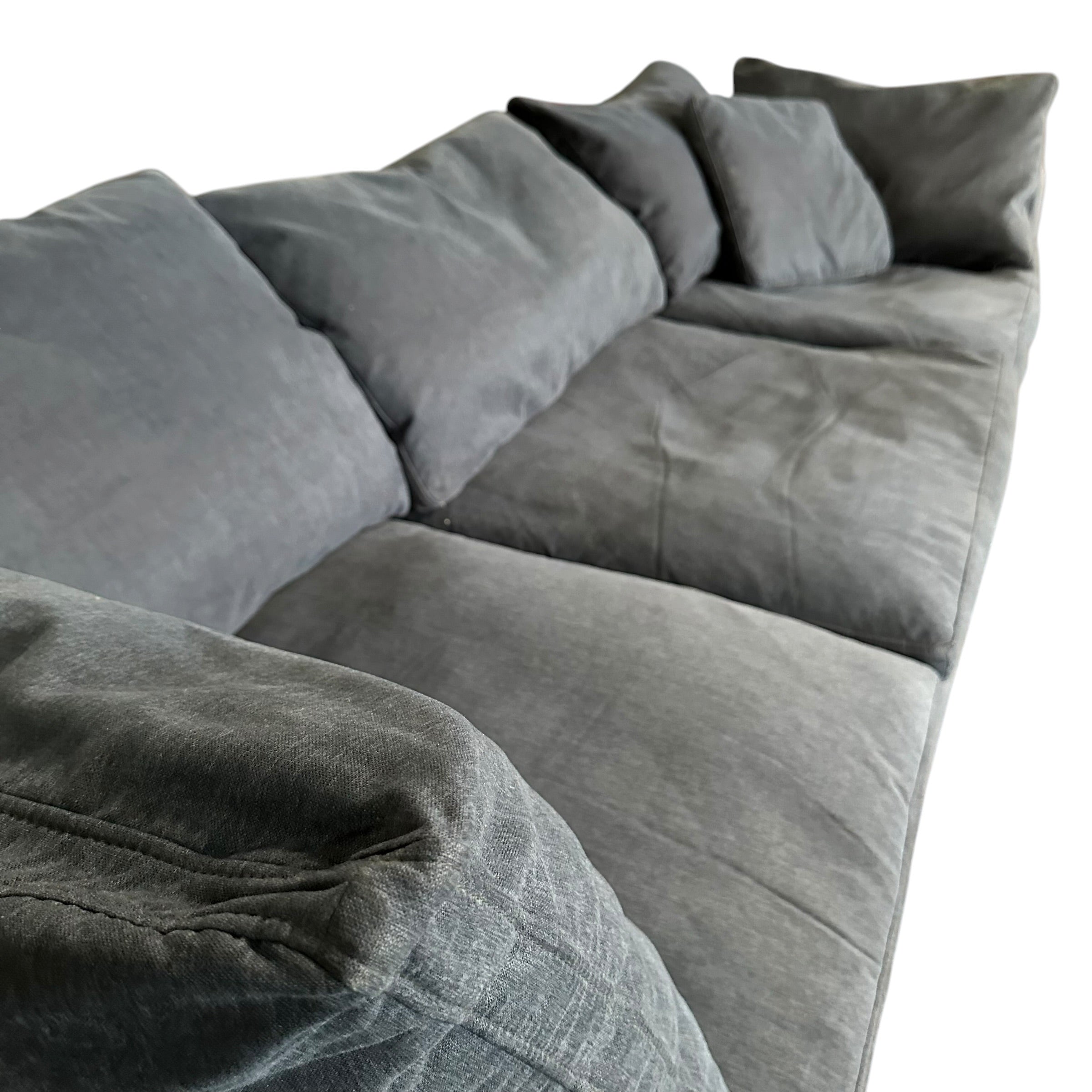 3 Pc Modular Cloud Sofa in Blue
