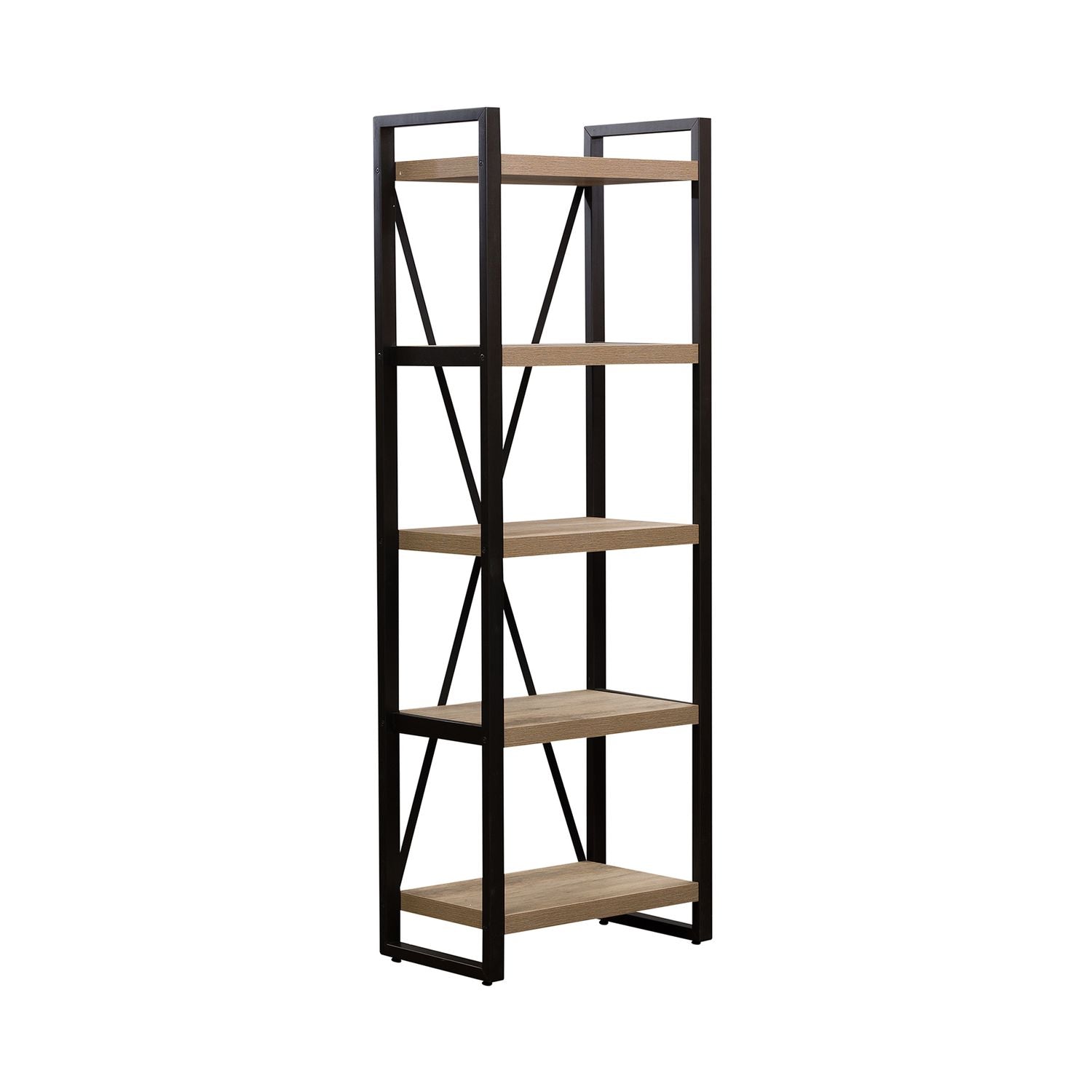 Tall Pier Unit with Faux Metal
