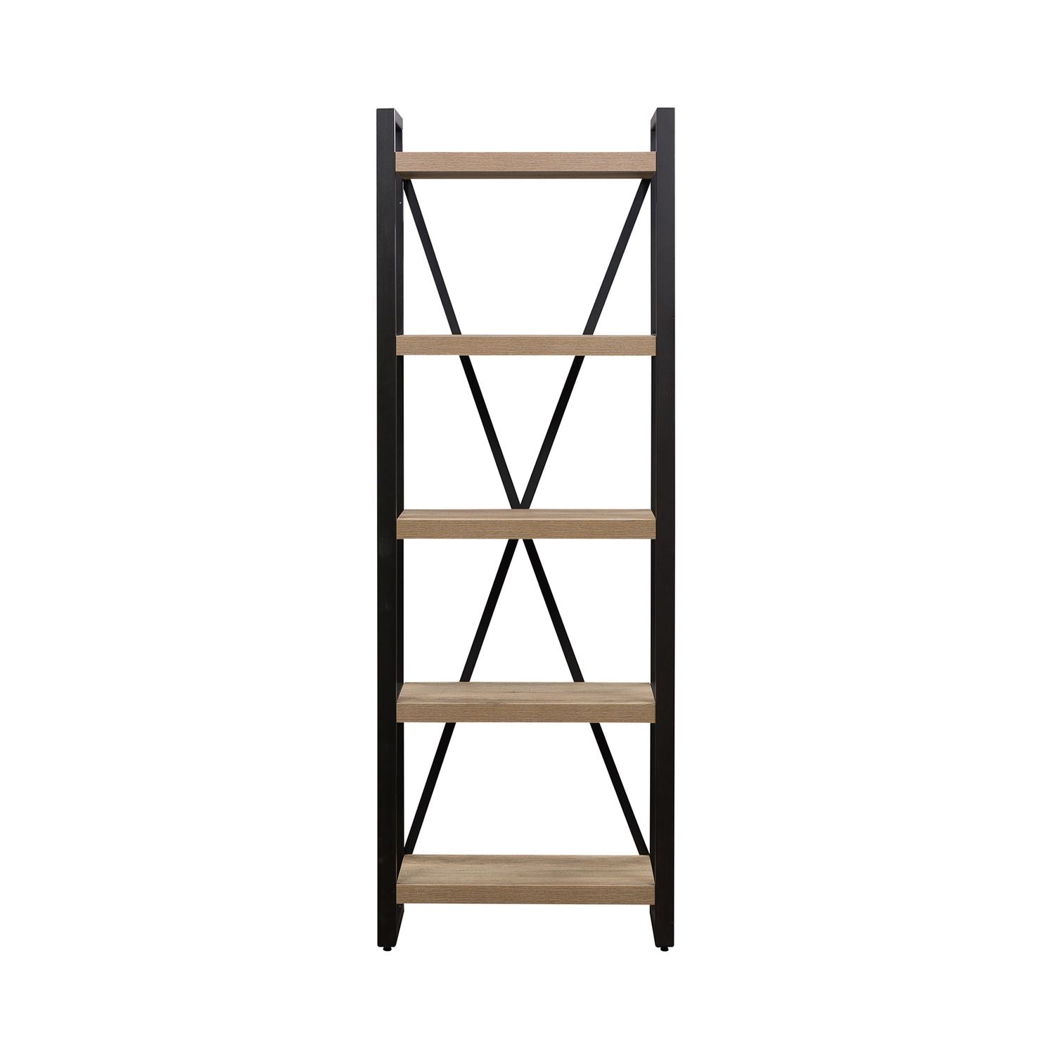 Tall Pier Unit with Faux Metal