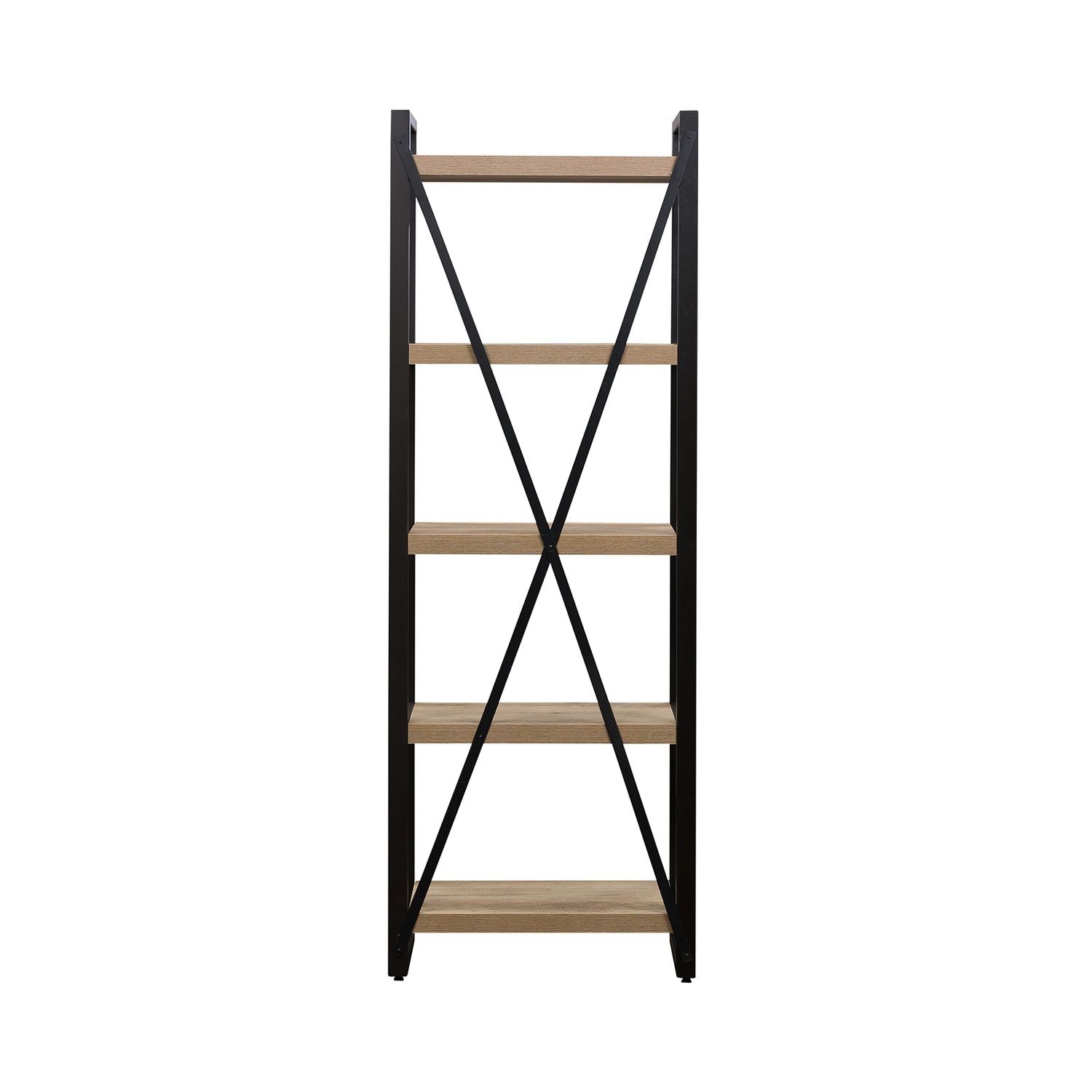 Tall Pier Unit with Faux Metal