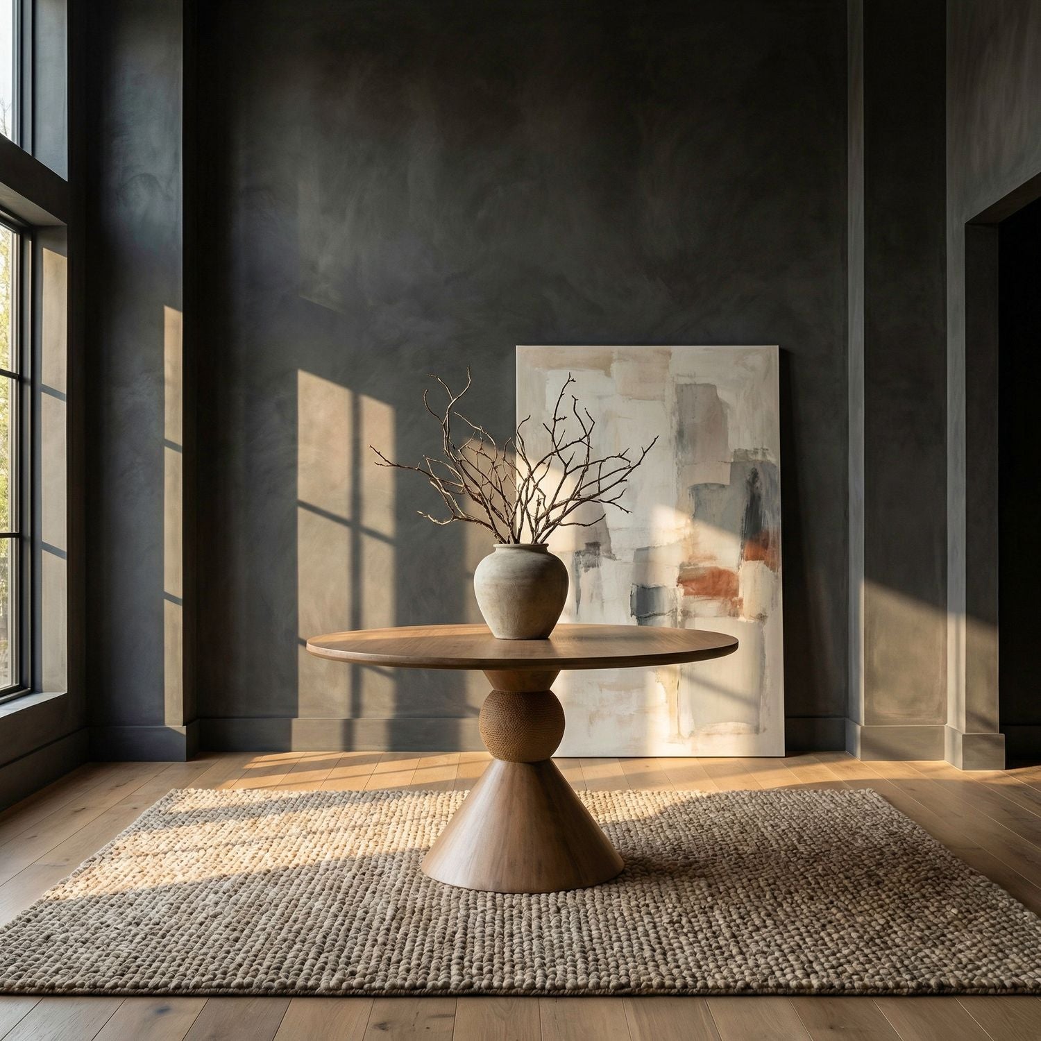 Round Ped Table Set