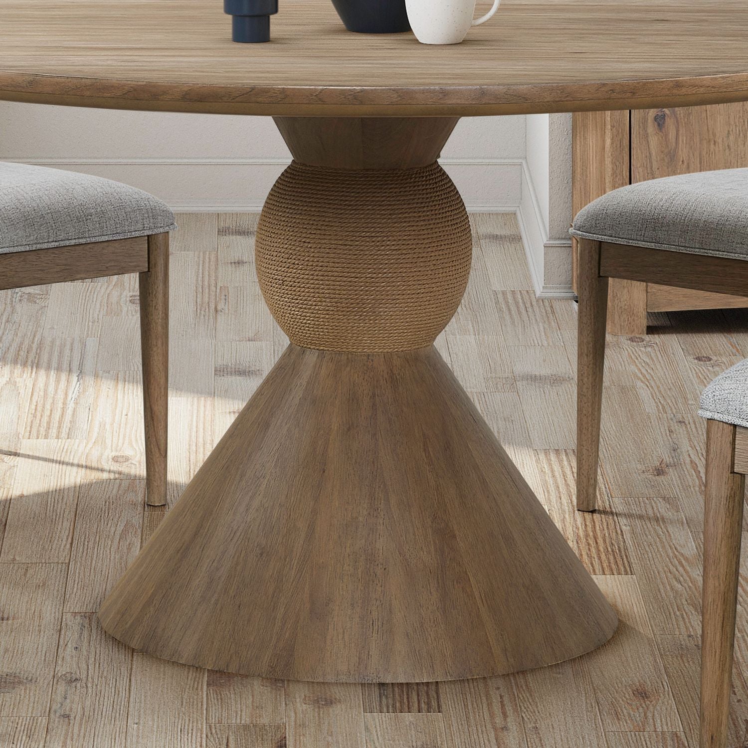 54 Inch Pedestal Table Base