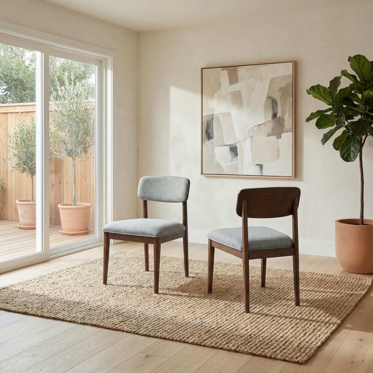 Uph Panel Back Side Chair (RTA)